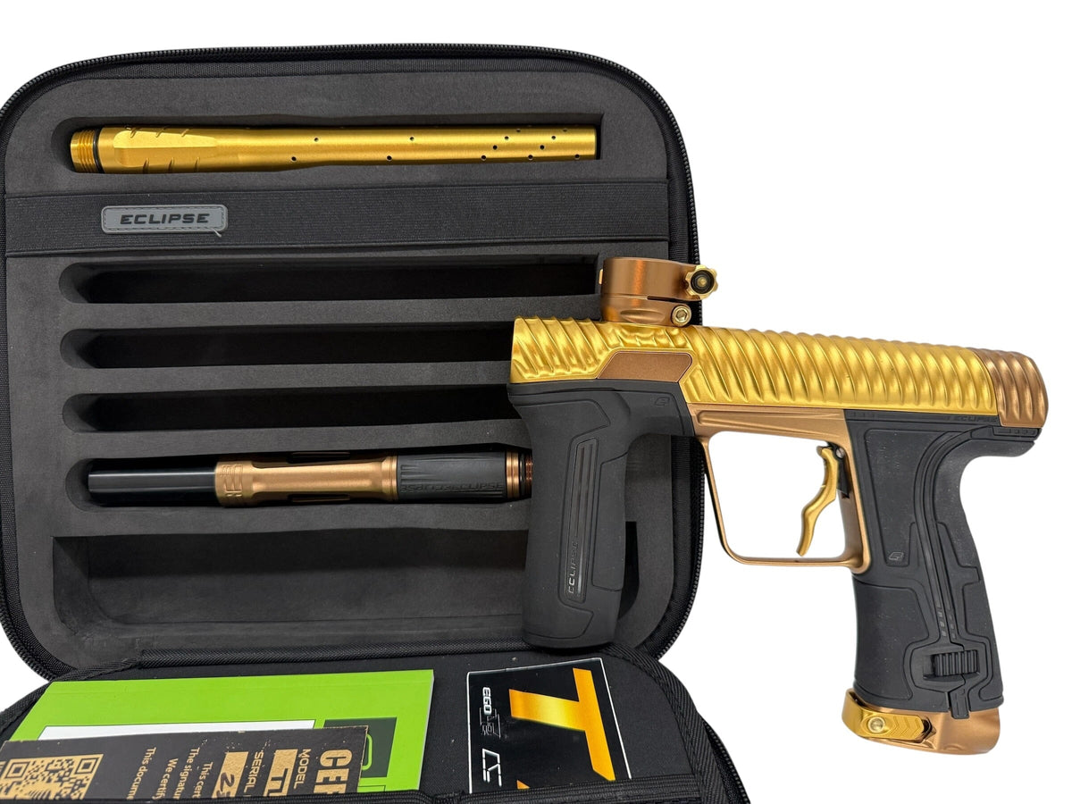 Used Planet Eclsipe Twister Cs3 TSL Paintball Gun Gold Paintball Gun from CPXBrosPaintball Buy/Sell/Trade Paintball Markers, New Paintball Guns, Paintball Hoppers, Paintball Masks, and Hormesis Headbands