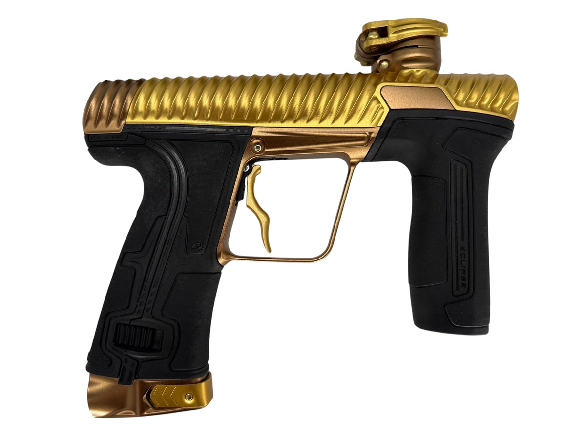 Used Planet Eclsipe Twister Cs3 TSL Paintball Gun Gold Paintball Gun from CPXBrosPaintball Buy/Sell/Trade Paintball Markers, New Paintball Guns, Paintball Hoppers, Paintball Masks, and Hormesis Headbands