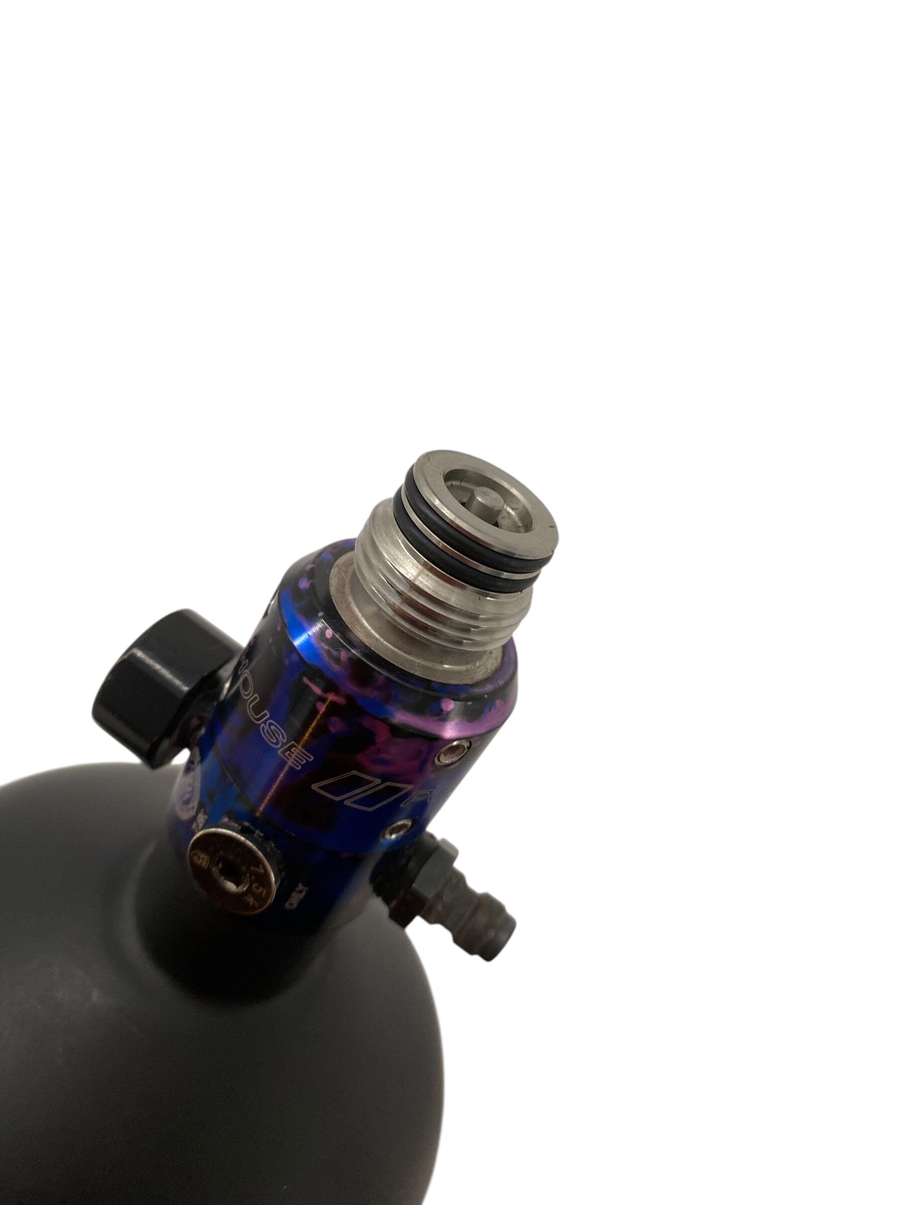 Used Power House Featherweight 68/4500 Paintball Tank with Powerhouse Regulator Paintball Gun from CPXBrosPaintball Buy/Sell/Trade Paintball Markers, New Paintball Guns, Paintball Hoppers, Paintball Masks, and Hormesis Headbands