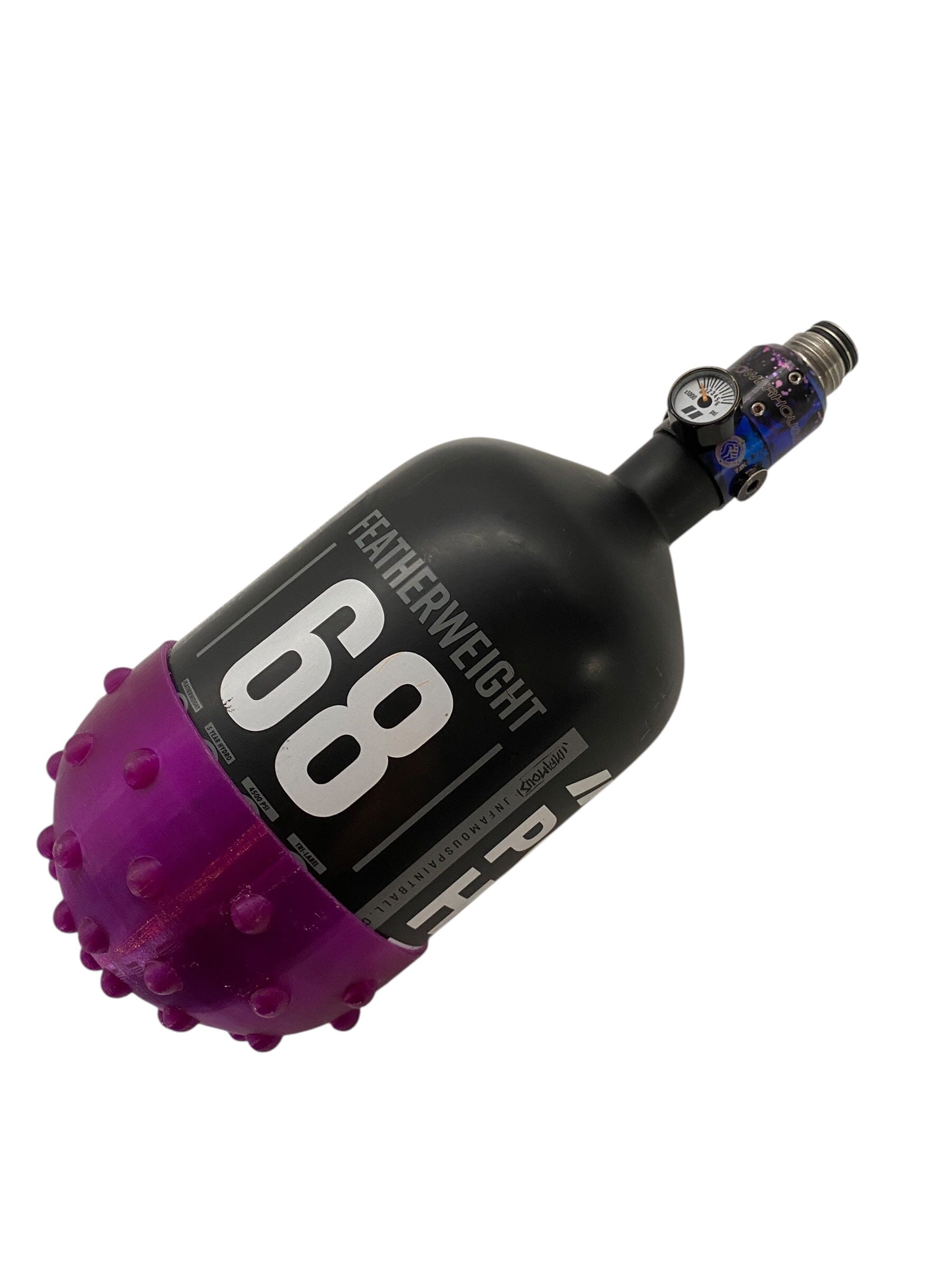 Used Power House Featherweight 68/4500 Paintball Tank with Powerhouse Regulator Paintball Gun from CPXBrosPaintball Buy/Sell/Trade Paintball Markers, New Paintball Guns, Paintball Hoppers, Paintball Masks, and Hormesis Headbands