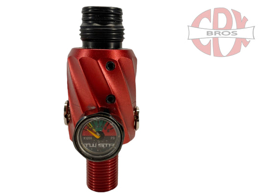 Used Powerhouse Adrenaline Twister Regulator -Blood Red Paintball Gun from CPXBrosPaintball Buy/Sell/Trade Paintball Markers, Paintball Hoppers, Paintball Masks, and Hormesis Headbands