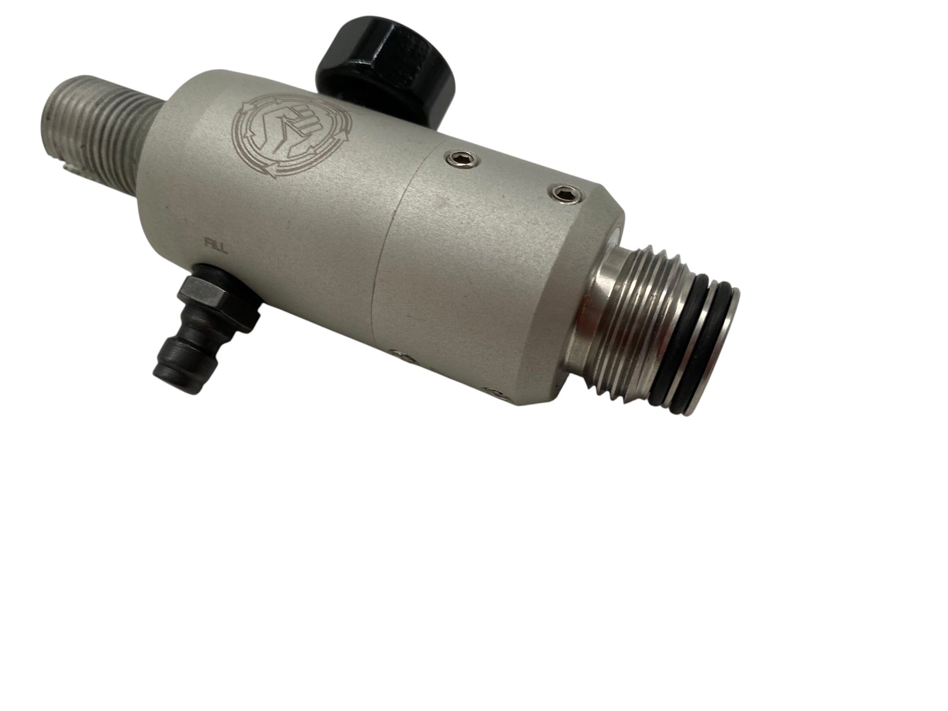 Used POWERHOUSE COUNTERPUNCH "LONGBODY" REGULATOR DUST SILVER Paintball Gun from CPXBrosPaintball Buy/Sell/Trade Paintball Markers, New Paintball Guns, Paintball Hoppers, Paintball Masks, and Hormesis Headbands