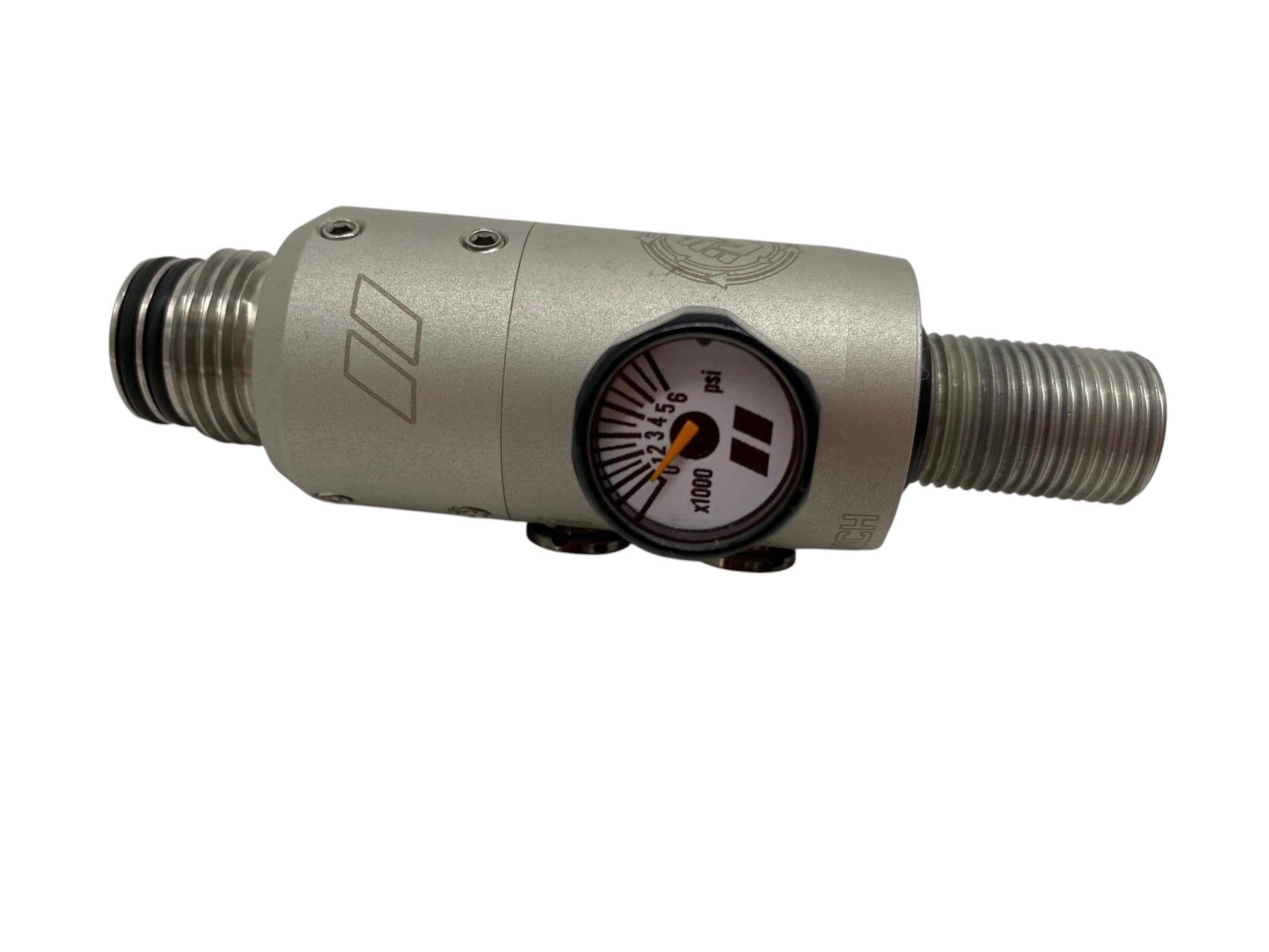 Used POWERHOUSE COUNTERPUNCH "LONGBODY" REGULATOR DUST SILVER Paintball Gun from CPXBrosPaintball Buy/Sell/Trade Paintball Markers, New Paintball Guns, Paintball Hoppers, Paintball Masks, and Hormesis Headbands