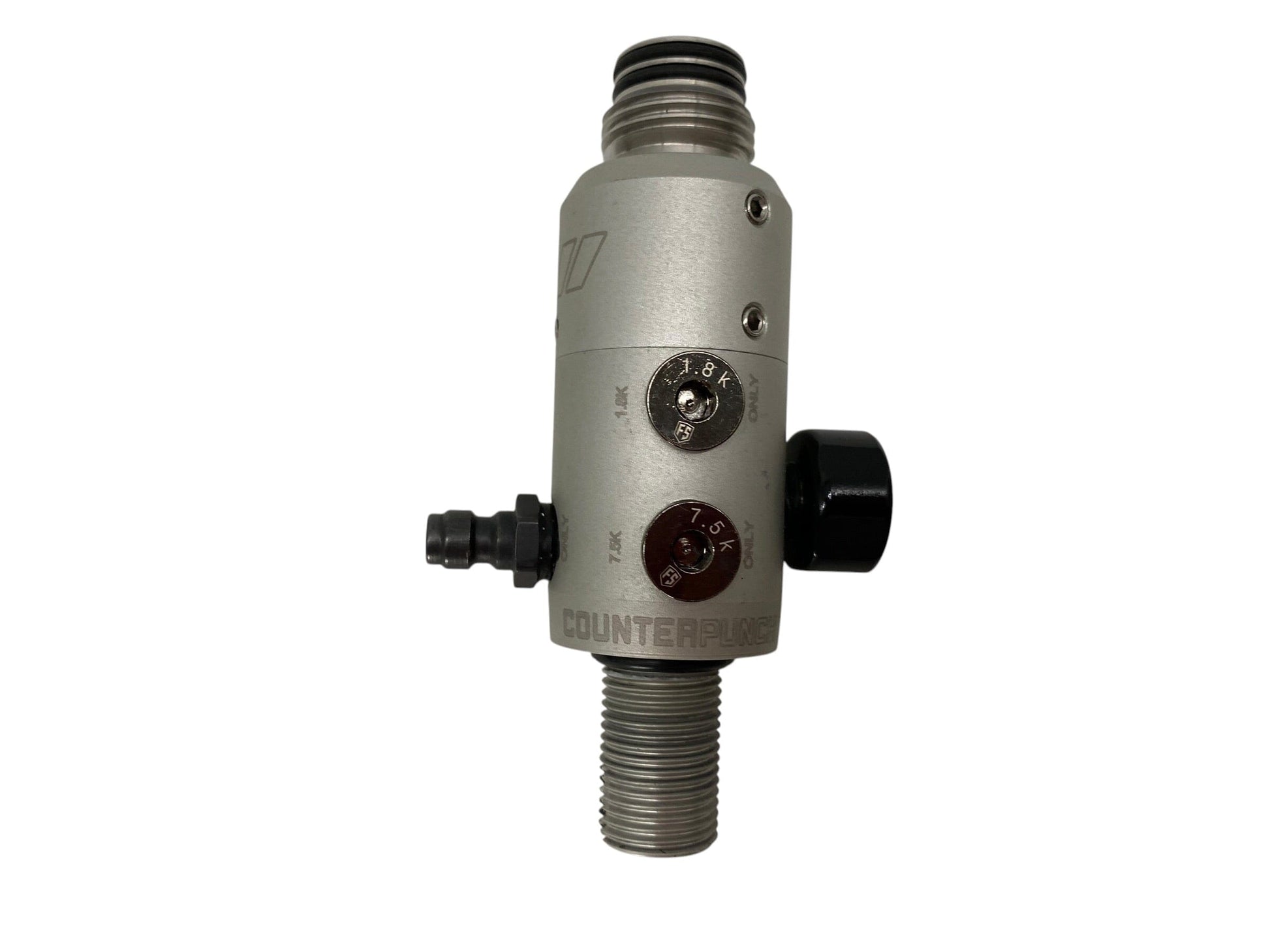 Used POWERHOUSE COUNTERPUNCH "LONGBODY" REGULATOR DUST SILVER Paintball Gun from CPXBrosPaintball Buy/Sell/Trade Paintball Markers, New Paintball Guns, Paintball Hoppers, Paintball Masks, and Hormesis Headbands