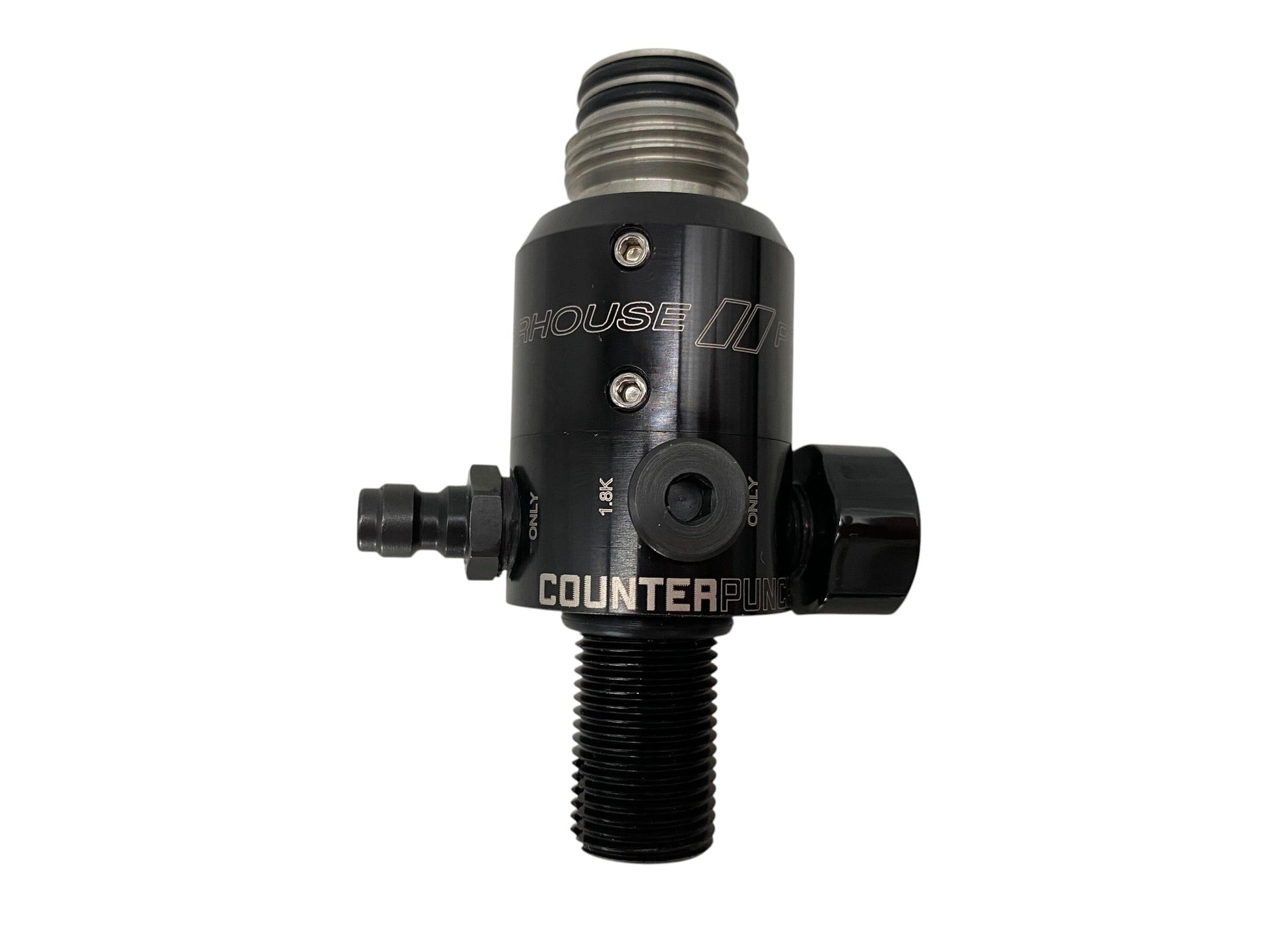 Used POWERHOUSE COUNTERPUNCH REGULATOR BLACK Paintball Gun from CPXBrosPaintball Buy/Sell/Trade Paintball Markers, New Paintball Guns, Paintball Hoppers, Paintball Masks, and Hormesis Headbands