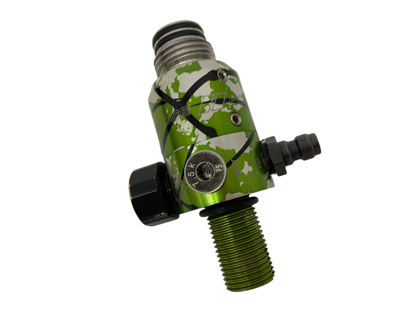 Used POWERHOUSE COUNTERPUNCH REGULATOR - GREEN SPLASH Paintball Gun from CPXBrosPaintball Buy/Sell/Trade Paintball Markers, New Paintball Guns, Paintball Hoppers, Paintball Masks, and Hormesis Headbands