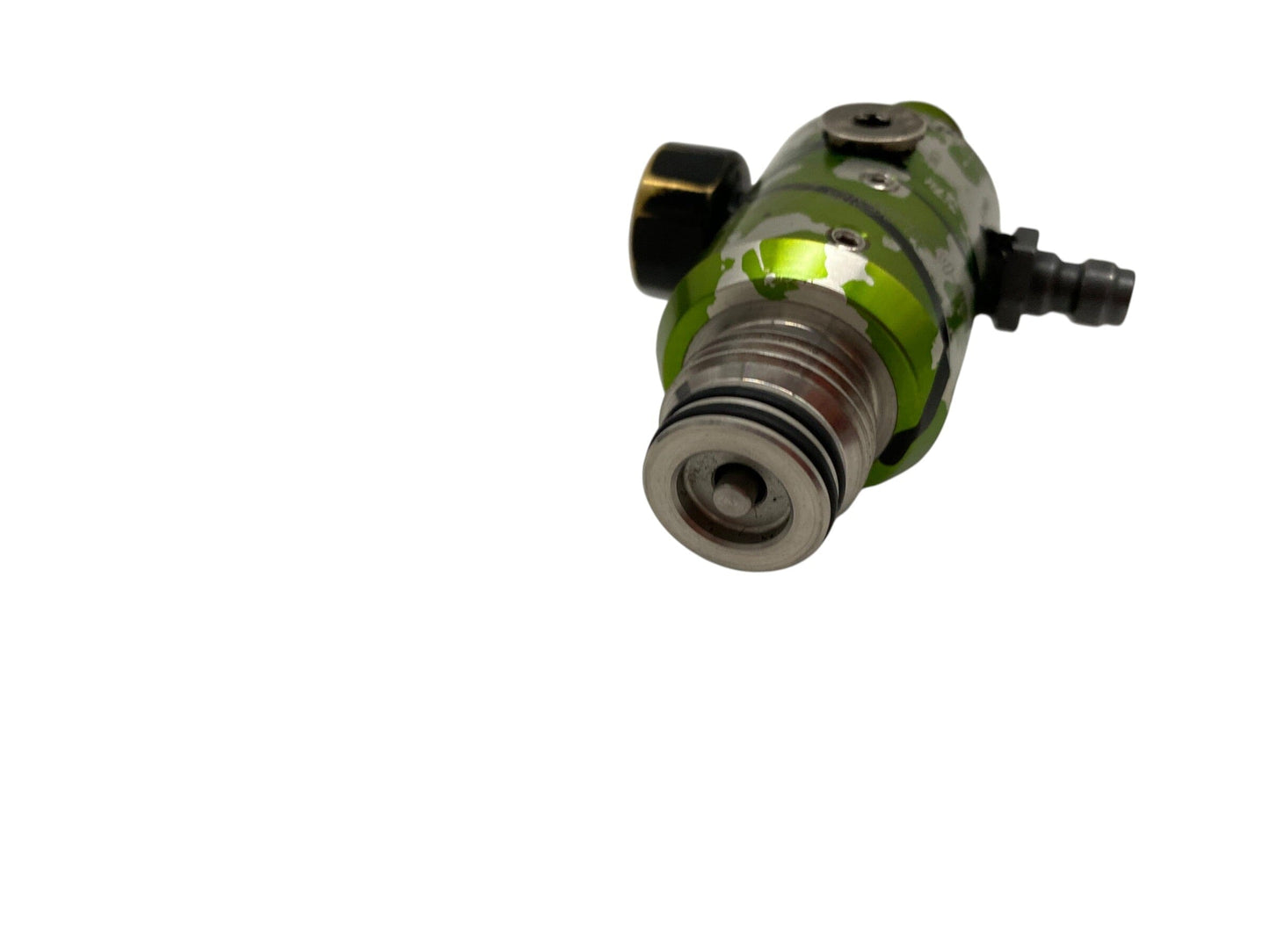 Used POWERHOUSE COUNTERPUNCH REGULATOR - GREEN SPLASH Paintball Gun from CPXBrosPaintball Buy/Sell/Trade Paintball Markers, New Paintball Guns, Paintball Hoppers, Paintball Masks, and Hormesis Headbands