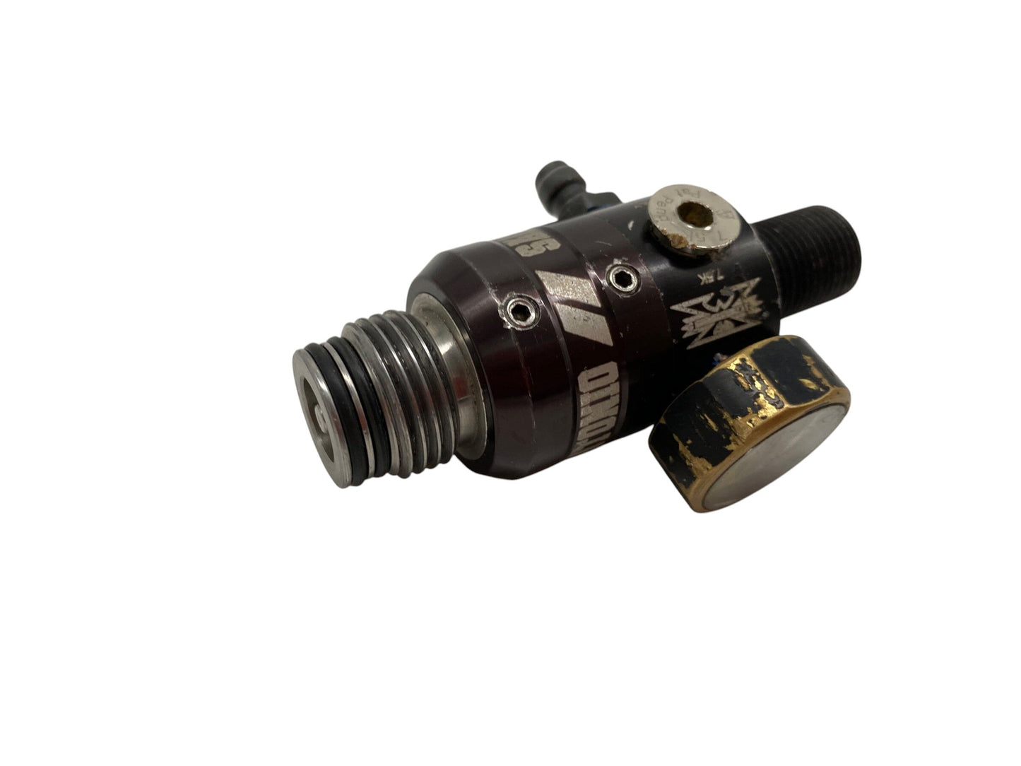 Used Powerhouse Haymakr "San Antonio X-Factor" Regulator Black Paintball Gun from CPXBrosPaintball Buy/Sell/Trade Paintball Markers, New Paintball Guns, Paintball Hoppers, Paintball Masks, and Hormesis Headbands
