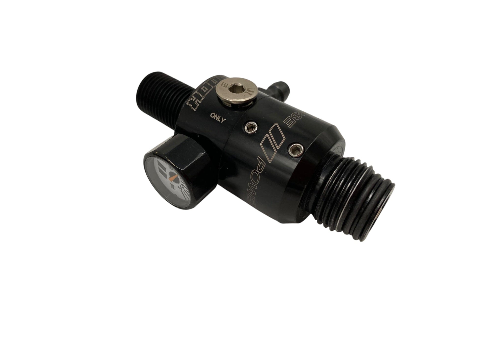 Used POWERHOUSE™ HOOK REGULATOR Paintball Gun from CPXBrosPaintball Buy/Sell/Trade Paintball Markers, New Paintball Guns, Paintball Hoppers, Paintball Masks, and Hormesis Headbands