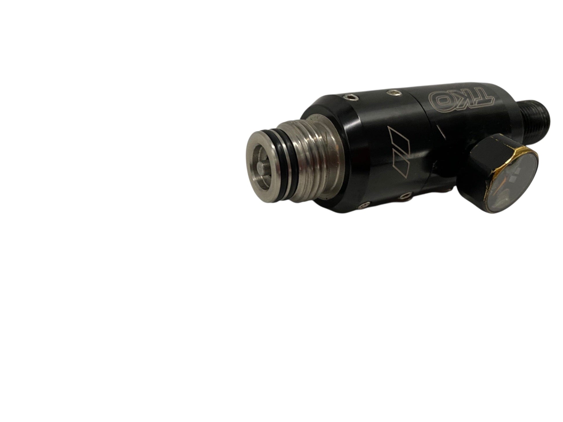Used Powerhouse / Infamous Longbody TKO Regulator - Gloss Black Paintball Gun from CPXBrosPaintball Buy/Sell/Trade Paintball Markers, New Paintball Guns, Paintball Hoppers, Paintball Masks, and Hormesis Headbands