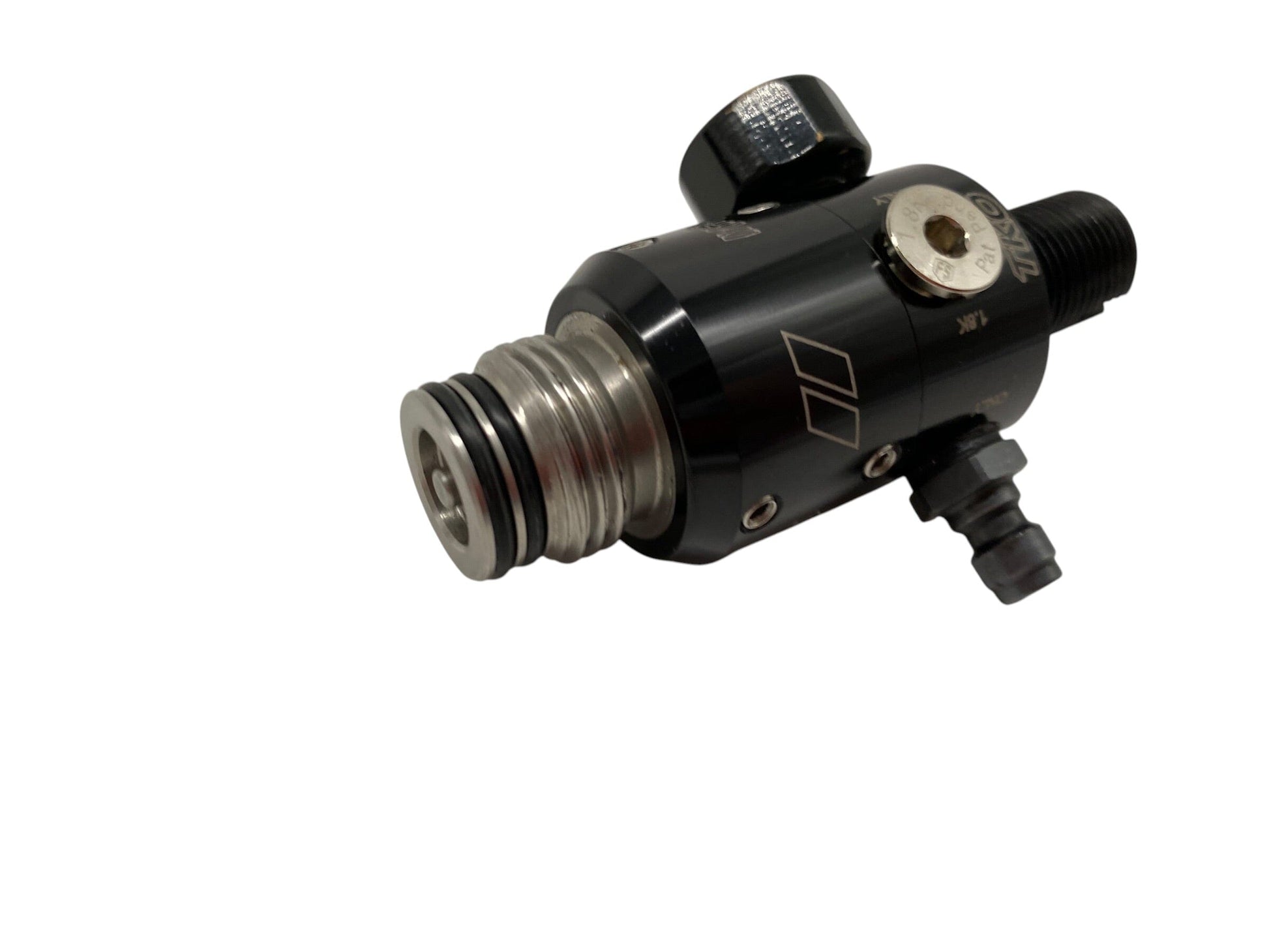 Used Powerhouse "TKO" Regulator Black Paintball Gun from CPXBrosPaintball Buy/Sell/Trade Paintball Markers, New Paintball Guns, Paintball Hoppers, Paintball Masks, and Hormesis Headbands