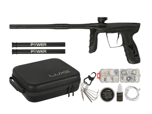 Used PRE ORDER NEW DLX LUXE AIRE -Gloss Black Paintball Gun from CPXBrosPaintball Buy/Sell/Trade Paintball Markers, New Paintball Guns, Paintball Hoppers, Paintball Masks, and Hormesis Headbands