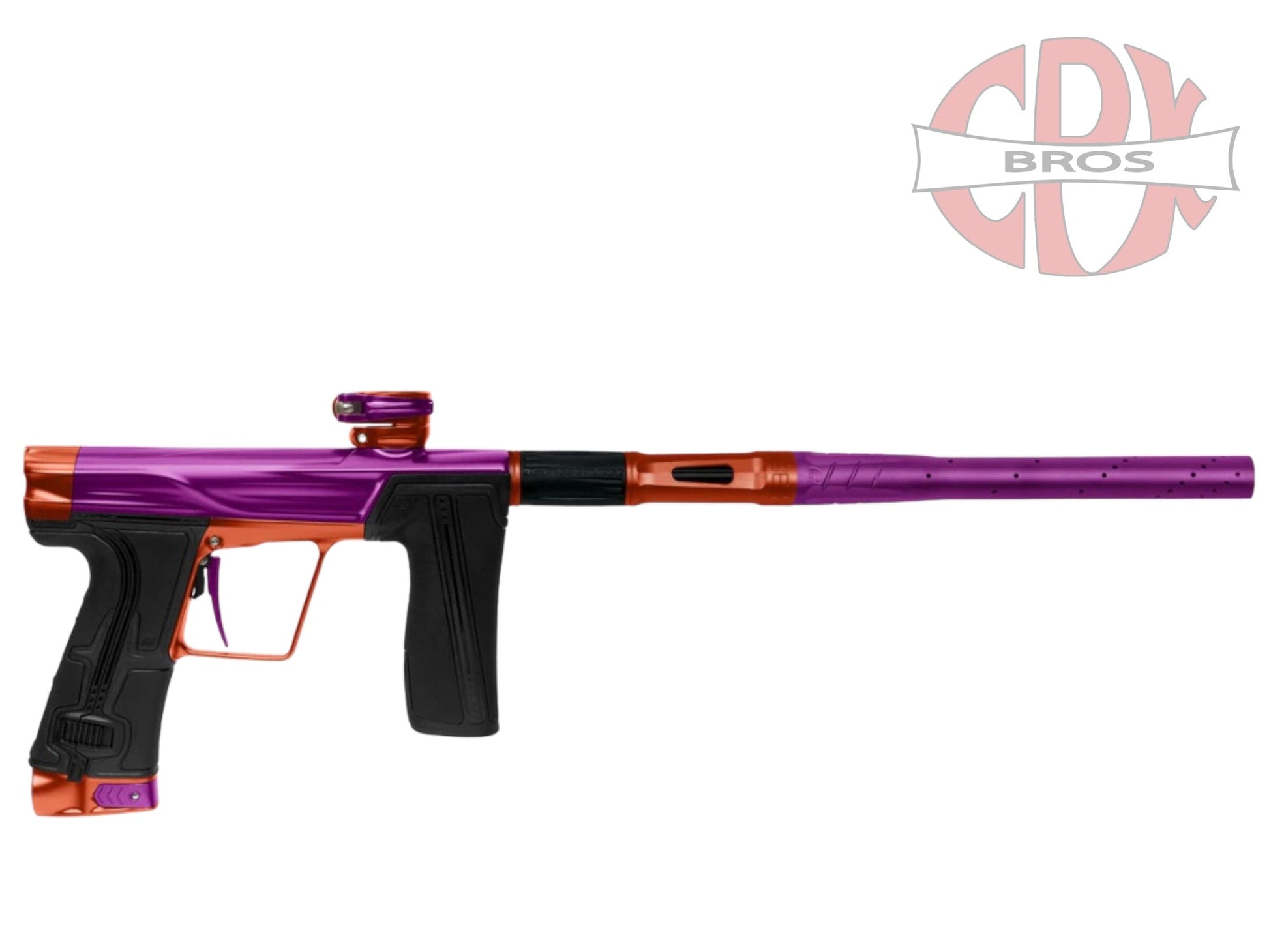 Used (PRE-ORDER) PLANET ECLIPSE GEO R5 - PURPLE/ORANGE Paintball Gun from CPXBrosPaintball Buy/Sell/Trade Paintball Markers, New Paintball Guns, Paintball Hoppers, Paintball Masks, and Hormesis Headbands