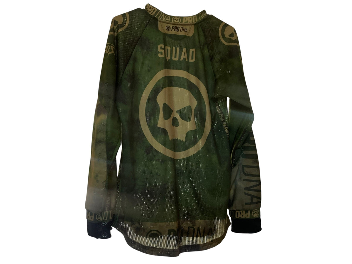 Used Pro DNA Infamous Paintball Jersey: Size Small Paintball Gun from CPXBrosPaintball Buy/Sell/Trade Paintball Markers, New Paintball Guns, Paintball Hoppers, Paintball Masks, and Hormesis Headbands