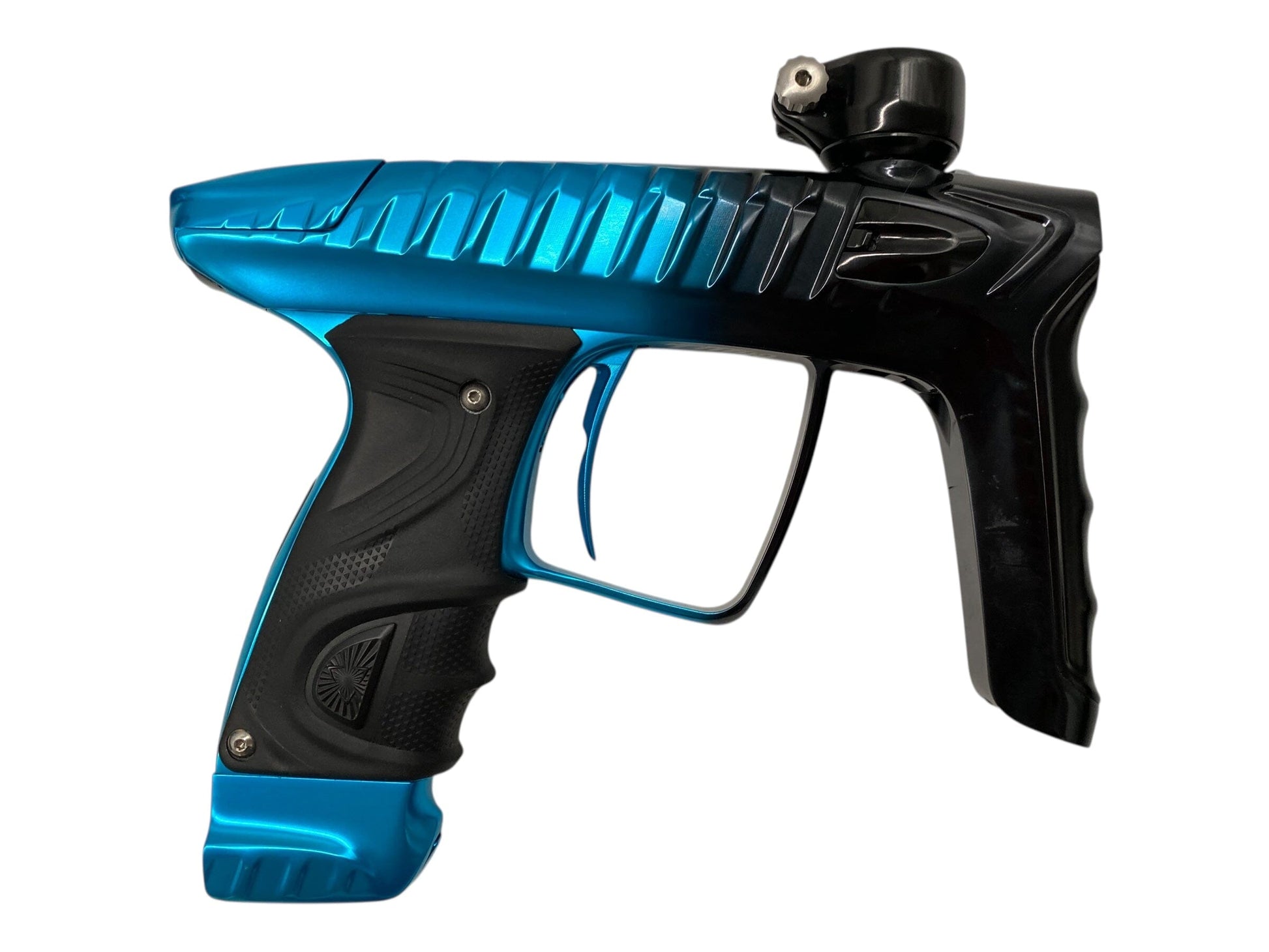 Used Project Dlx Luxe Tm40 Paintball Gun Black/Teal Fade Paintball Gun from CPXBrosPaintball Buy/Sell/Trade Paintball Markers, New Paintball Guns, Paintball Hoppers, Paintball Masks, and Hormesis Headbands
