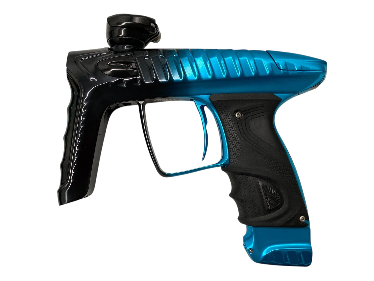 Used Project Dlx Luxe Tm40 Paintball Gun Black/Teal Fade Paintball Gun from CPXBrosPaintball Buy/Sell/Trade Paintball Markers, New Paintball Guns, Paintball Hoppers, Paintball Masks, and Hormesis Headbands