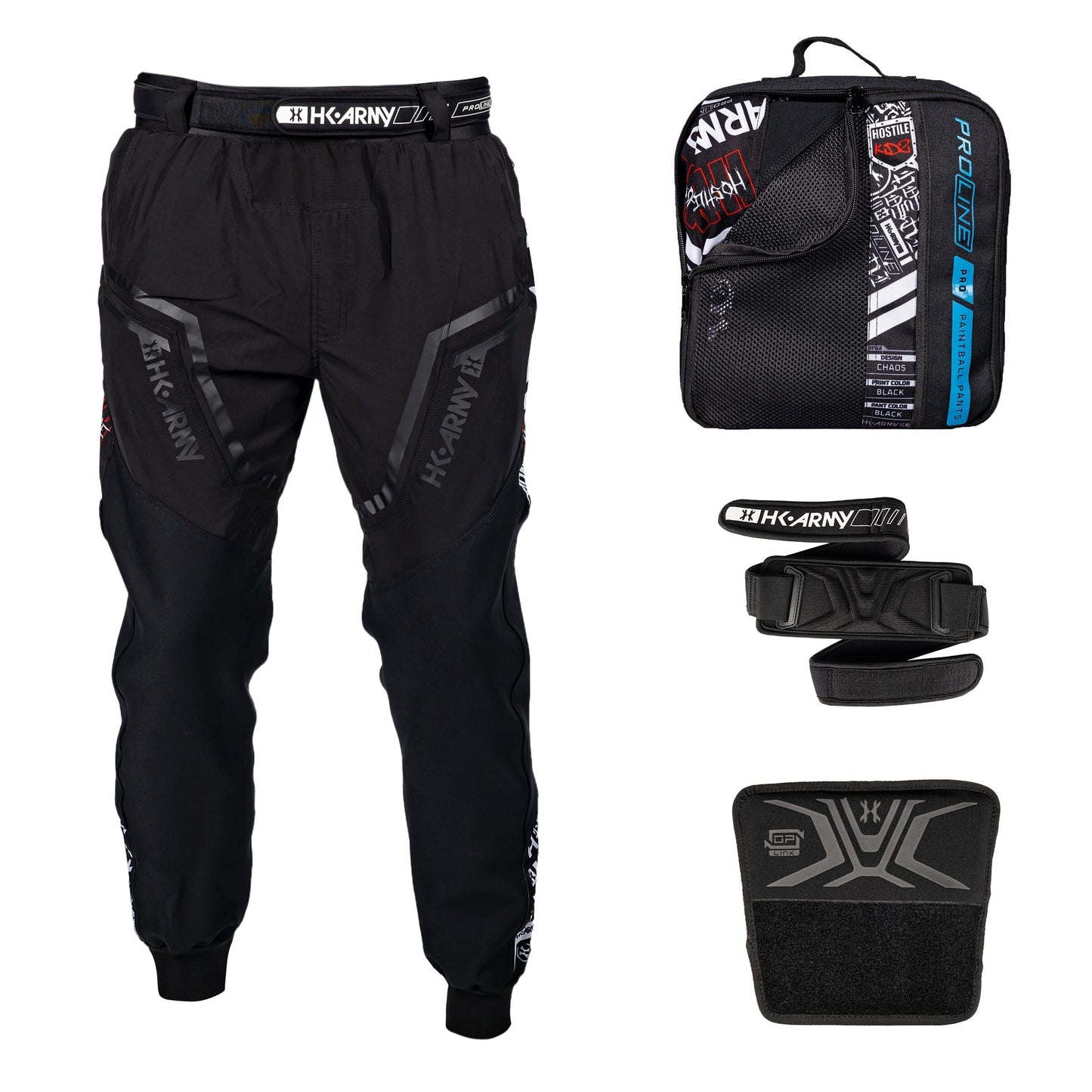 Used Proline Pants w/ Op-Link - Chaos Black Paintball Gun from HK Army Clothing Buy/Sell/Trade Paintball Markers, New Paintball Guns, Paintball Hoppers, Paintball Masks, and Hormesis Headbands