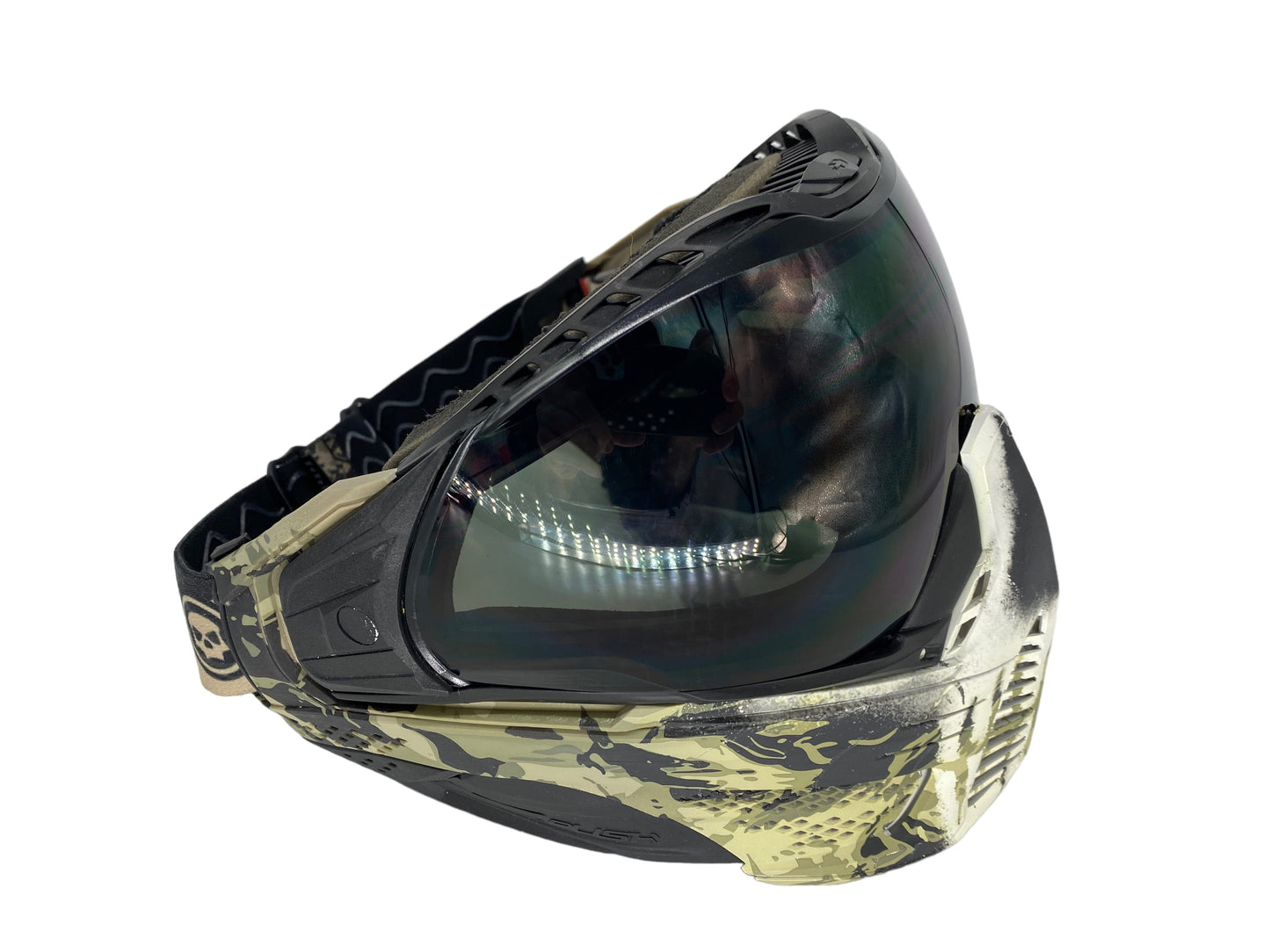 Used Push Paintball Goggle Mask Skull Camo Paintball Gun from CPXBrosPaintball Buy/Sell/Trade Paintball Markers, Paintball Hoppers, Paintball Masks, and Hormesis Headbands