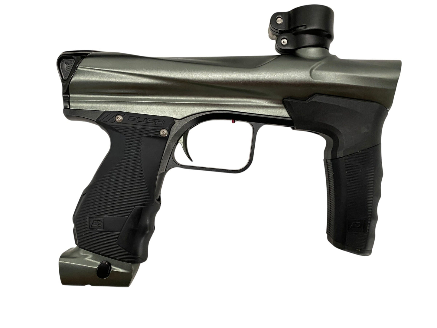 Used Push Propel Mech Grey/Black Paintball Gun Paintball Gun from CPXBrosPaintball Buy/Sell/Trade Paintball Markers, New Paintball Guns, Paintball Hoppers, Paintball Masks, and Hormesis Headbands