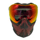 Used Push Unite Black Red Skull Paintball Mask Goggles Paintball Gun from CPXBrosPaintball Buy/Sell/Trade Paintball Markers, New Paintball Guns, Paintball Hoppers, Paintball Masks, and Hormesis Headbands