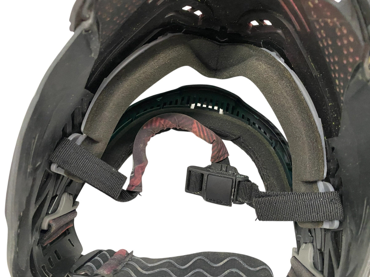 Used Push Unite Black Red Skull Paintball Mask Goggles Paintball Gun from CPXBrosPaintball Buy/Sell/Trade Paintball Markers, New Paintball Guns, Paintball Hoppers, Paintball Masks, and Hormesis Headbands