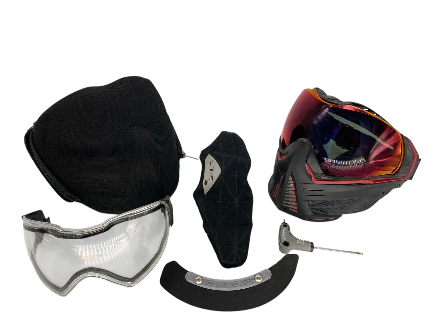 Used Push Unite Paintball Mask Goggles Paintball Gun from CPXBrosPaintball Buy/Sell/Trade Paintball Markers, New Paintball Guns, Paintball Hoppers, Paintball Masks, and Hormesis Headbands