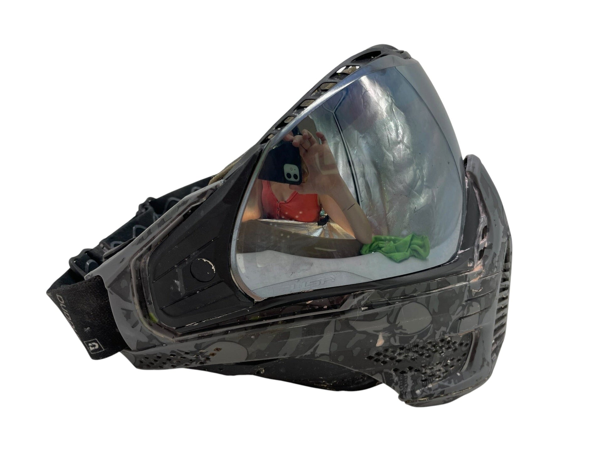 Used Push Unite Paintball Mask - Sandana Grey Paintball Gun from CPXBrosPaintball Buy/Sell/Trade Paintball Markers, New Paintball Guns, Paintball Hoppers, Paintball Masks, and Hormesis Headbands