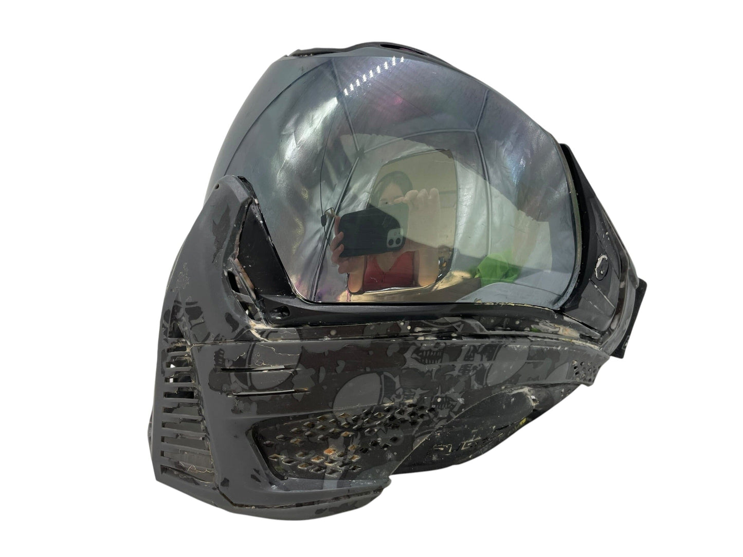 Used Push Unite Paintball Mask - Sandana Grey Paintball Gun from CPXBrosPaintball Buy/Sell/Trade Paintball Markers, New Paintball Guns, Paintball Hoppers, Paintball Masks, and Hormesis Headbands
