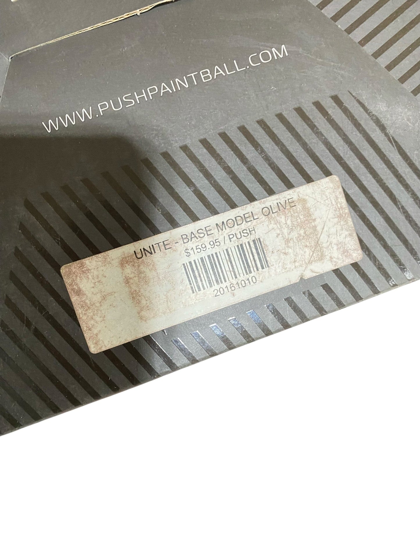 Used PUSH UNITE PAINTBALL MASK/GOGGLES - BASIC OLIVE Paintball Gun from CPXBrosPaintball Buy/Sell/Trade Paintball Markers, New Paintball Guns, Paintball Hoppers, Paintball Masks, and Hormesis Headbands