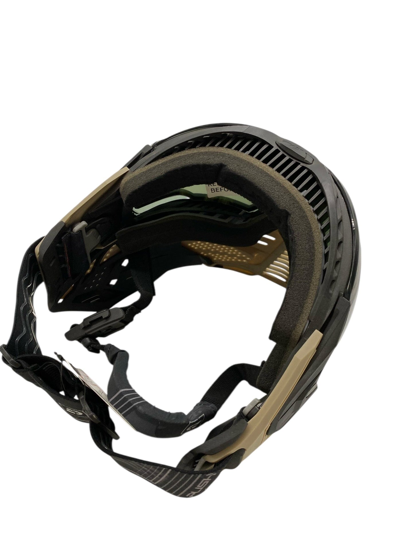 Used PUSH UNITE PAINTBALL MASK/GOGGLES - BASIC TAN Paintball Gun from CPXBrosPaintball Buy/Sell/Trade Paintball Markers, New Paintball Guns, Paintball Hoppers, Paintball Masks, and Hormesis Headbands