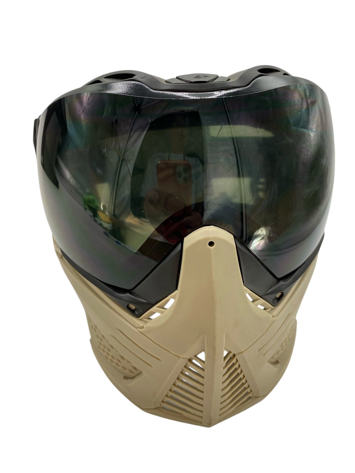 Used PUSH UNITE PAINTBALL MASK/GOGGLES - BASIC TAN Paintball Gun from CPXBrosPaintball Buy/Sell/Trade Paintball Markers, New Paintball Guns, Paintball Hoppers, Paintball Masks, and Hormesis Headbands