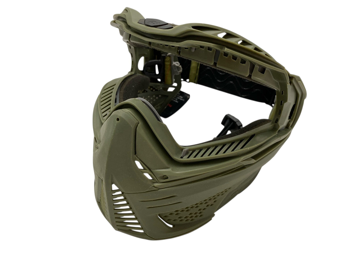 Used PUSH UNITE PAINTBALL MASK/GOGGLES (NO LENS) - BASE MODEL OLIVE Paintball Gun from CPXBrosPaintball Buy/Sell/Trade Paintball Markers, New Paintball Guns, Paintball Hoppers, Paintball Masks, and Hormesis Headbands