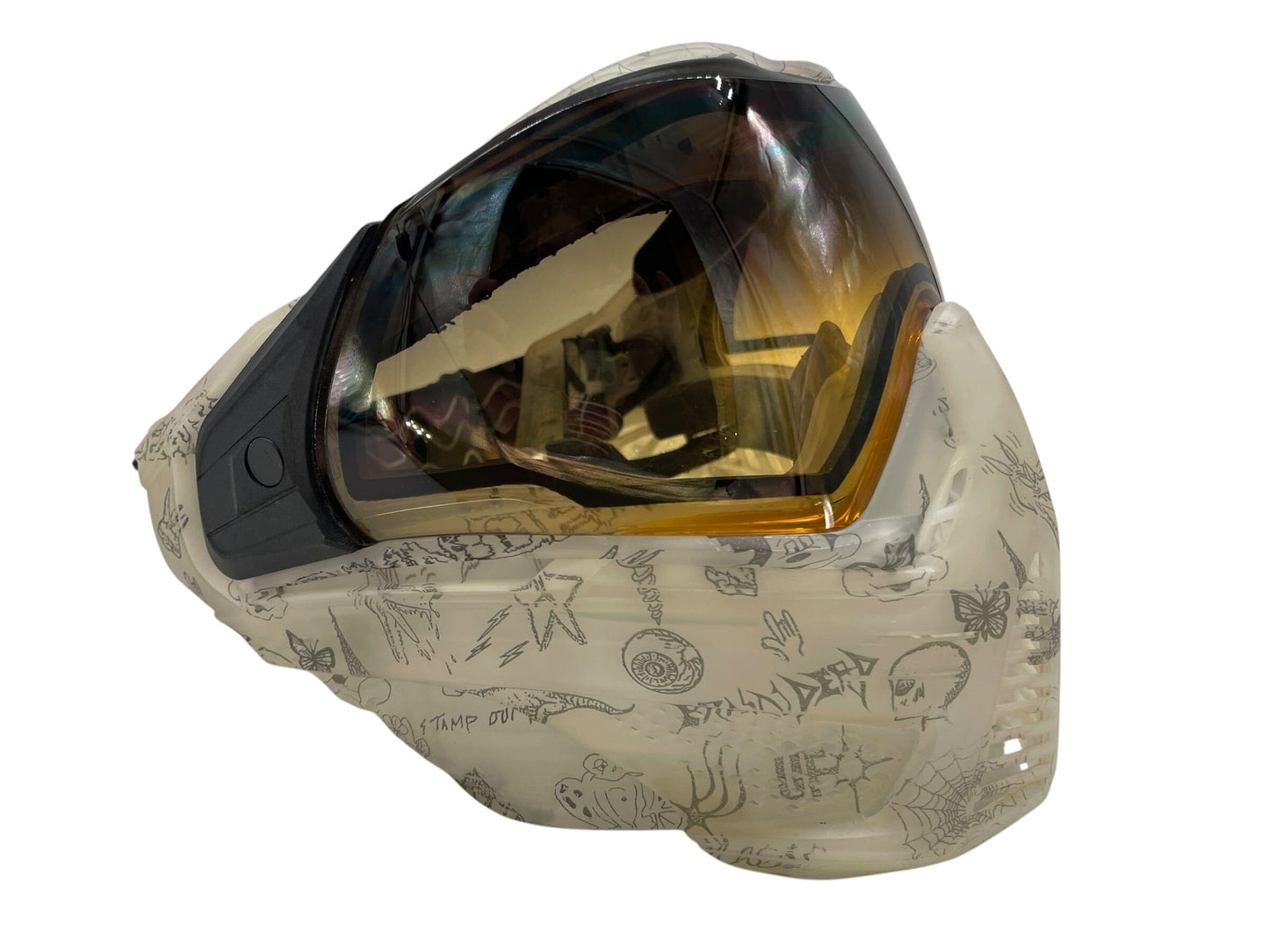 Used Push Unite "We Are Brain Dead" Paintball Mask Goggles Paintball Gun from CPXBrosPaintball Buy/Sell/Trade Paintball Markers, New Paintball Guns, Paintball Hoppers, Paintball Masks, and Hormesis Headbands