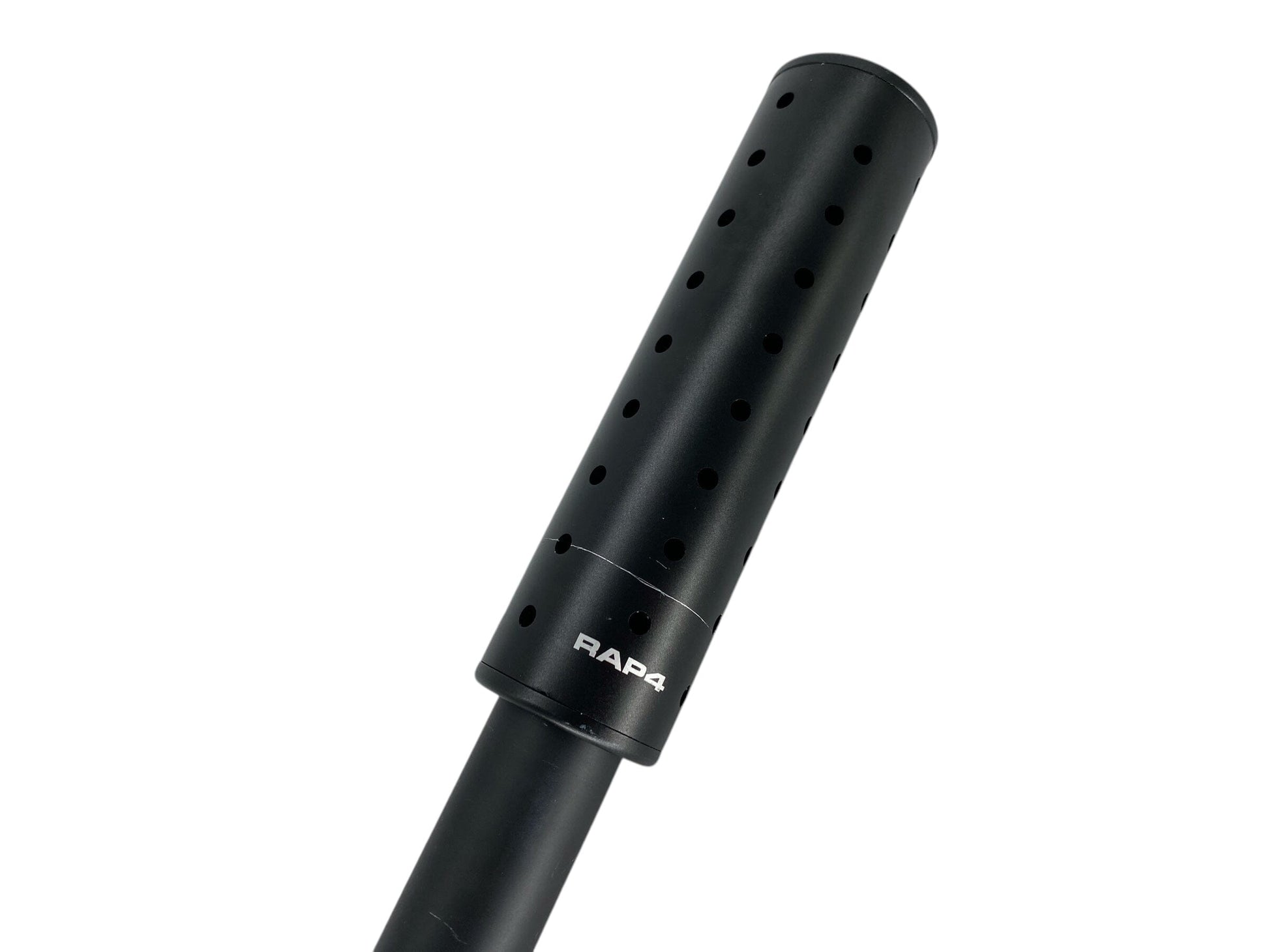 Used Rap 4 Tactical Paintball Gun Barrel Silencer 98 Custom Threaded Paintball Gun from CPXBrosPaintball Buy/Sell/Trade Paintball Markers, New Paintball Guns, Paintball Hoppers, Paintball Masks, and Hormesis Headbands