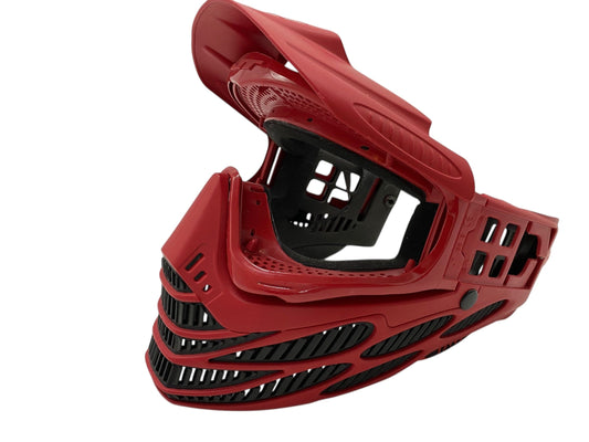 Used Reverse Blood Red JT Flex 8 F8 Paintball Mask (No Strap and No Lens) Paintball Gun from CPXBrosPaintball Buy/Sell/Trade Paintball Markers, New Paintball Guns, Paintball Hoppers, Paintball Masks, and Hormesis Headbands
