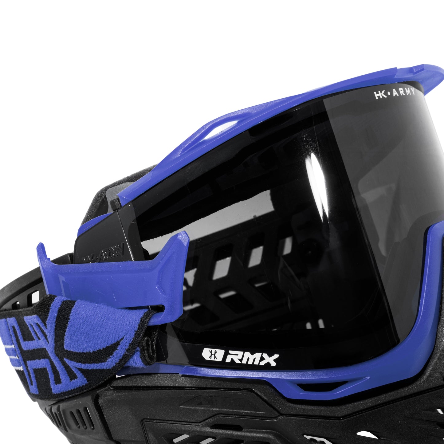 Used RMX Goggle System - Blue Paintball Gun from HK Army Clothing Buy/Sell/Trade Paintball Markers, New Paintball Guns, Paintball Hoppers, Paintball Masks, and Hormesis Headbands