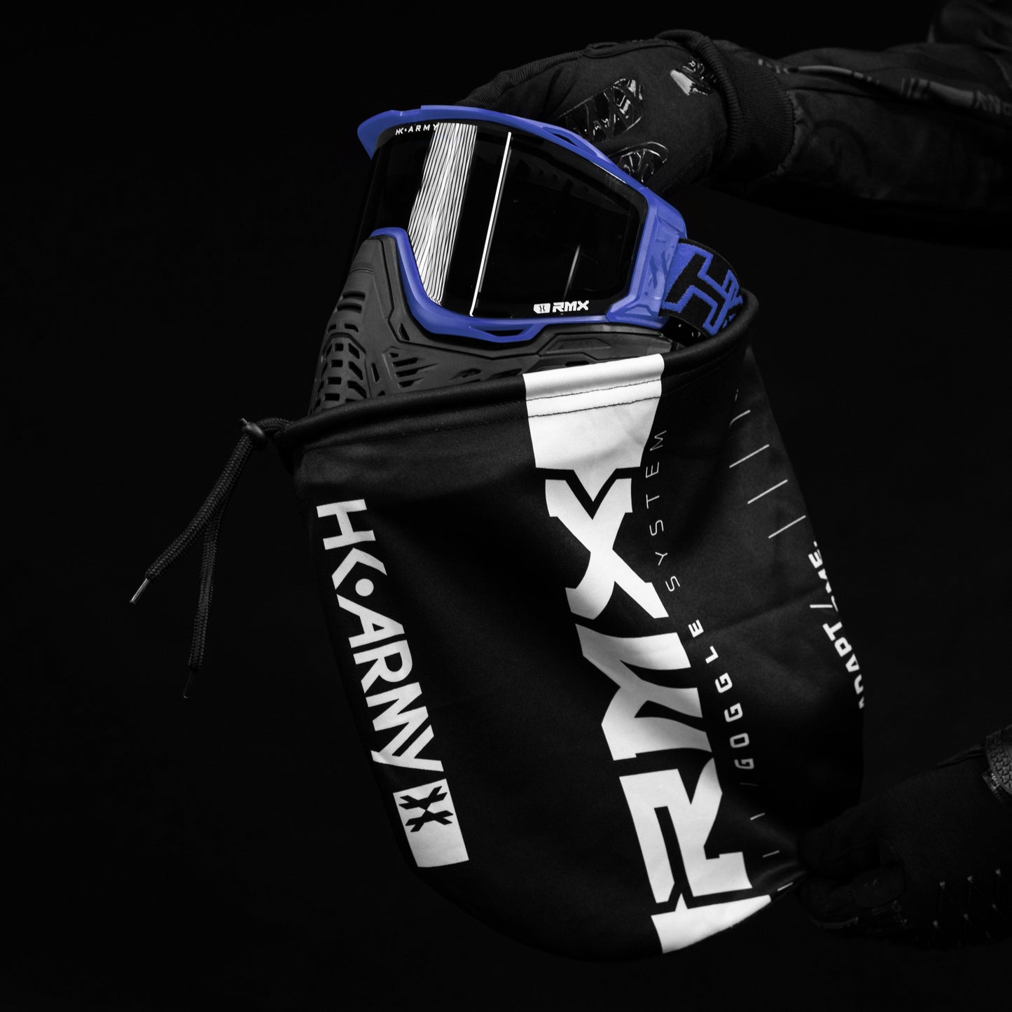 Used RMX Goggle System - Blue Paintball Gun from HK Army Clothing Buy/Sell/Trade Paintball Markers, New Paintball Guns, Paintball Hoppers, Paintball Masks, and Hormesis Headbands