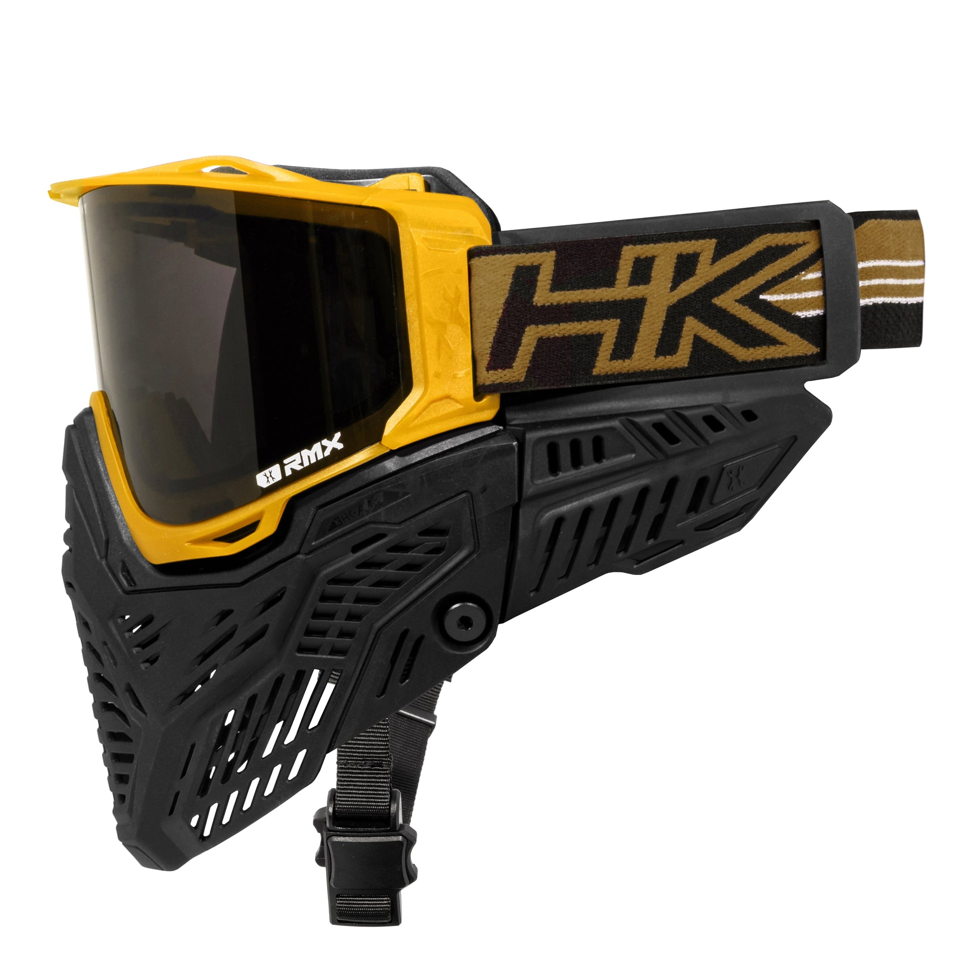 Used RMX Goggle System - Gold Paintball Gun from HK Army Clothing Buy/Sell/Trade Paintball Markers, New Paintball Guns, Paintball Hoppers, Paintball Masks, and Hormesis Headbands