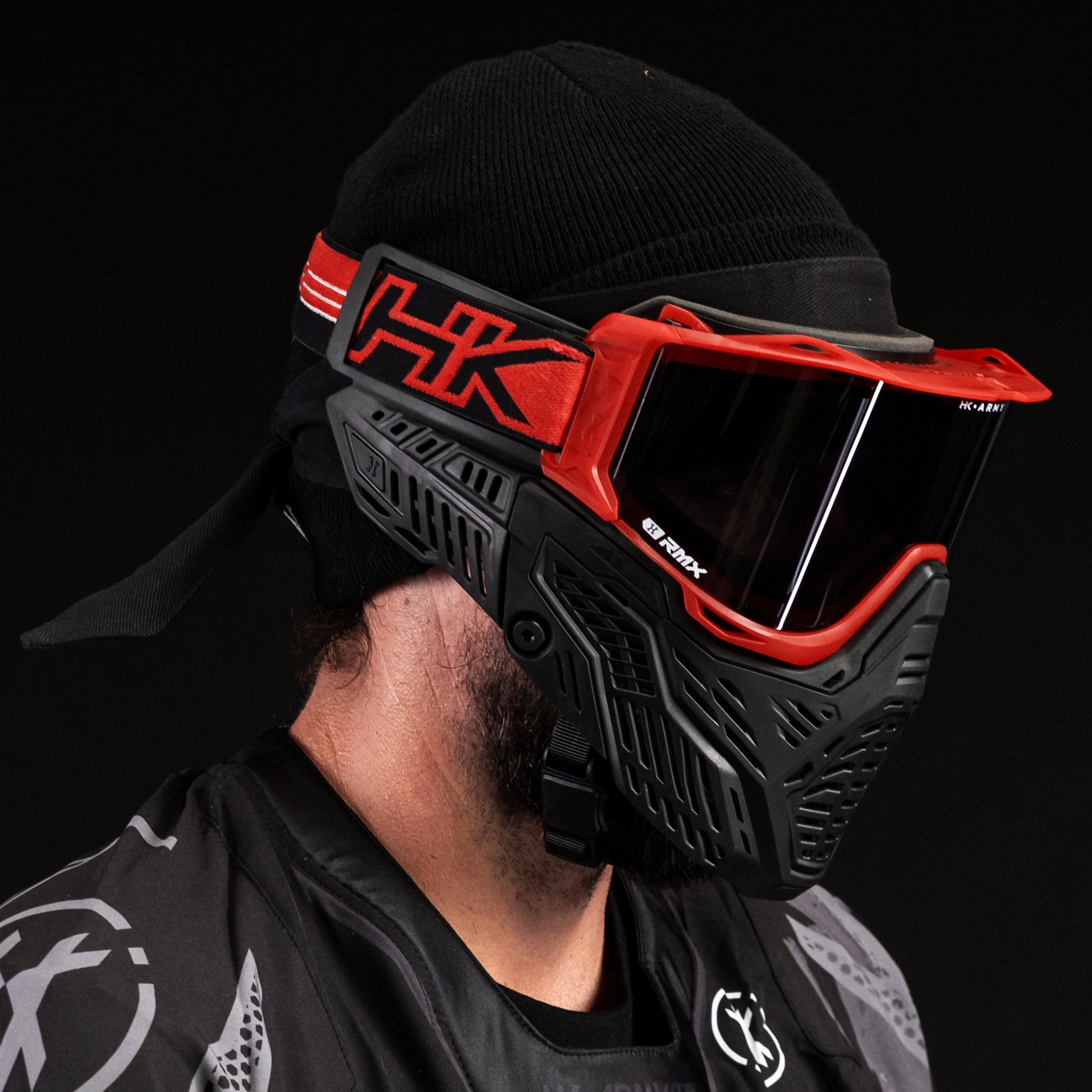 Used RMX Goggle System - Red Paintball Gun from HK Army Clothing Buy/Sell/Trade Paintball Markers, New Paintball Guns, Paintball Hoppers, Paintball Masks, and Hormesis Headbands