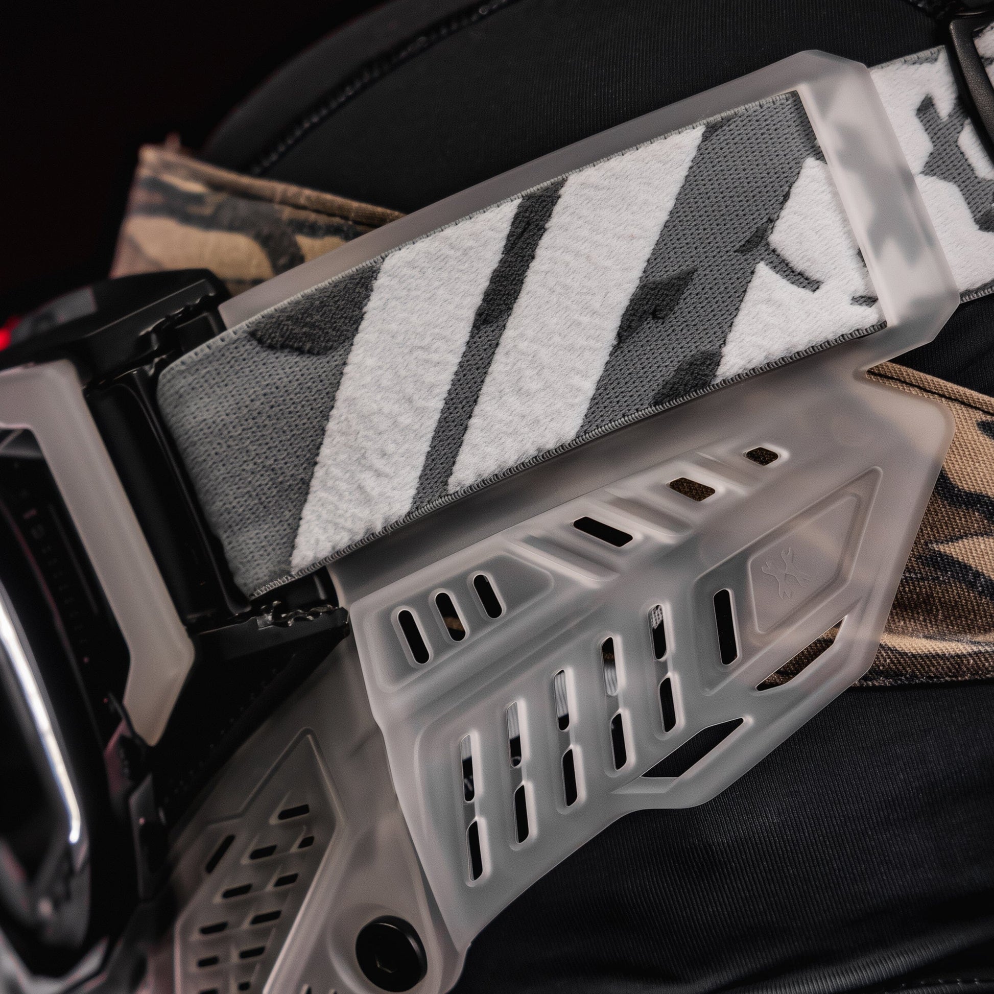 Used RMX Lower - Ghost Series - Clear Transparent Paintball Gun from HK Army Clothing Buy/Sell/Trade Paintball Markers, New Paintball Guns, Paintball Hoppers, Paintball Masks, and Hormesis Headbands