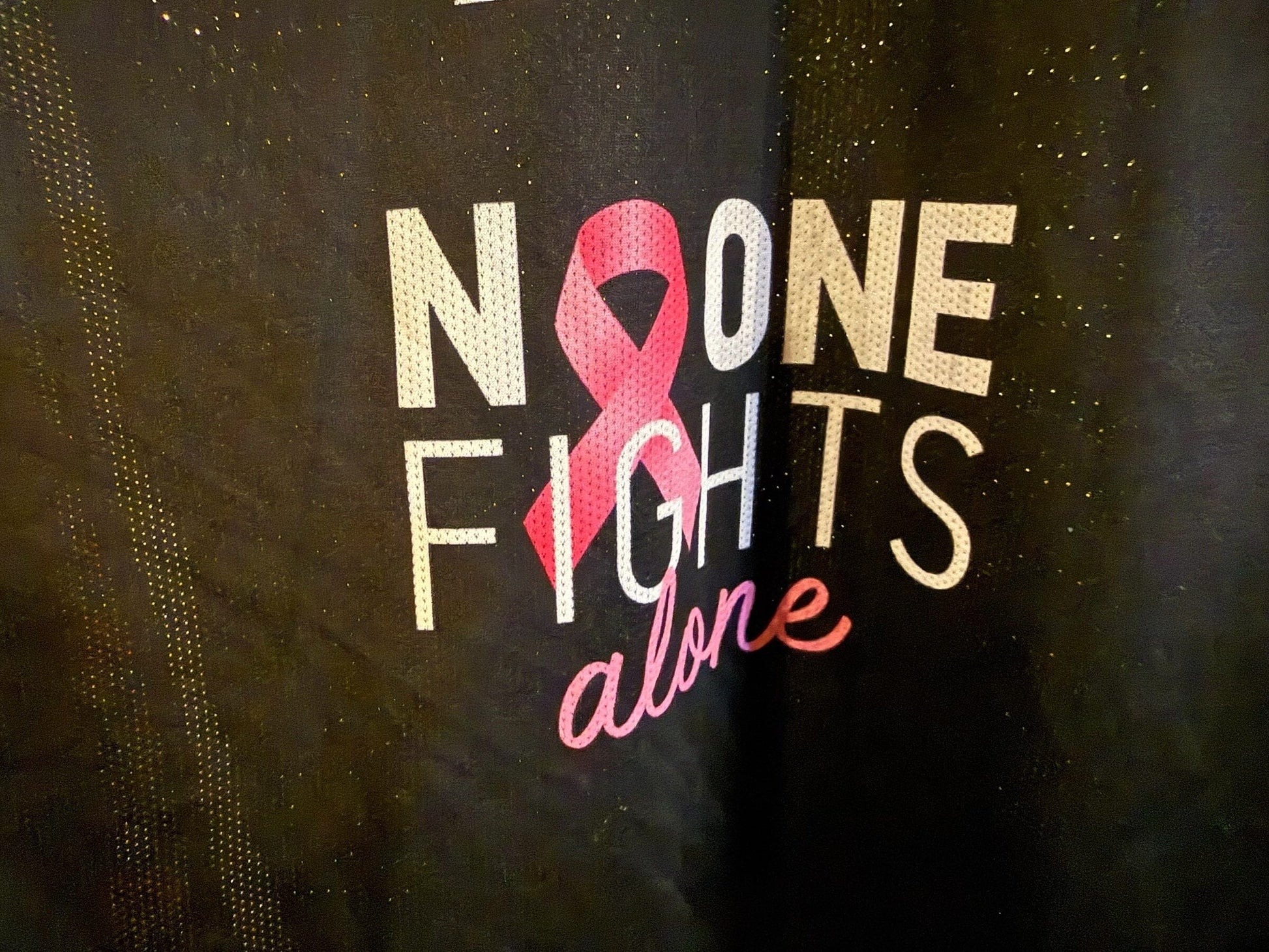 Used SANDANA Breast Cancer No One Fights Alone Paintball Jersey : SIZE LARGE Paintball Gun from CPXBrosPaintball Buy/Sell/Trade Paintball Markers, New Paintball Guns, Paintball Hoppers, Paintball Masks, and Hormesis Headbands