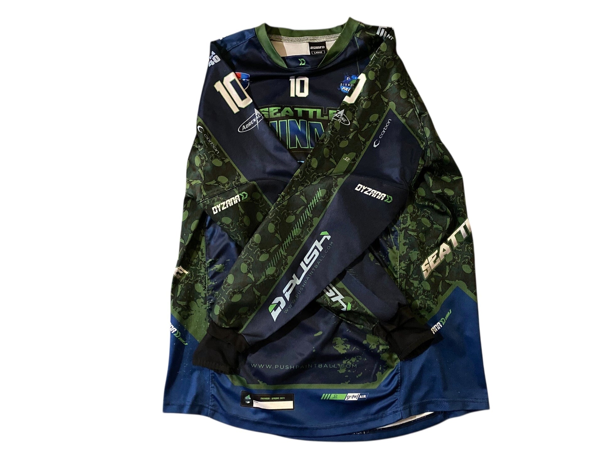 Used Seattle Thunder Paintball Jersey : SIZE LARGE Paintball Gun from CPXBrosPaintball Buy/Sell/Trade Paintball Markers, New Paintball Guns, Paintball Hoppers, Paintball Masks, and Hormesis Headbands