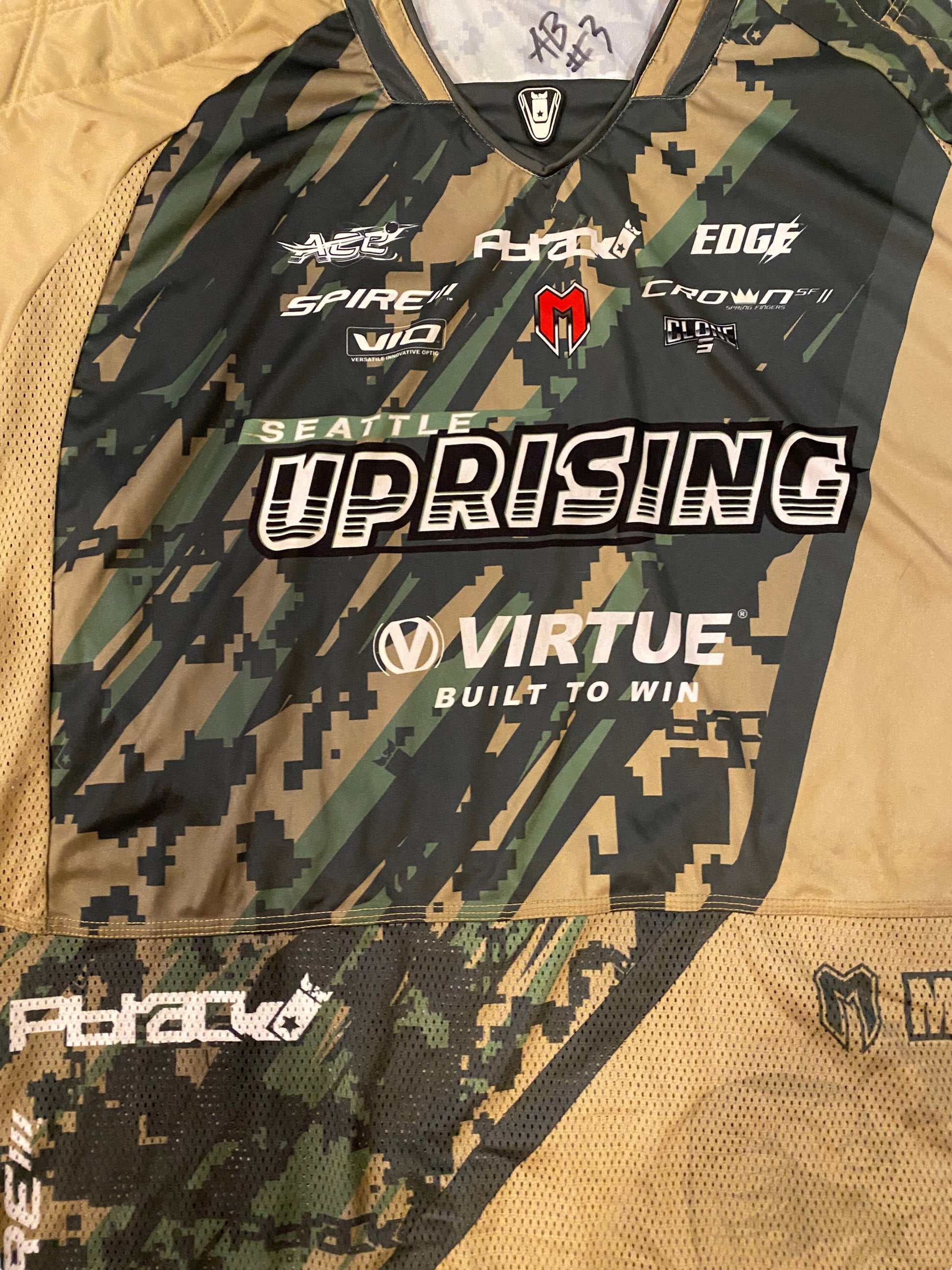 Used Seattle Uprising Paintball Jersey size XL Borromeo Paintball Gun from CPXBrosPaintball Buy/Sell/Trade Paintball Markers, Paintball Hoppers, Paintball Masks, and Hormesis Headbands