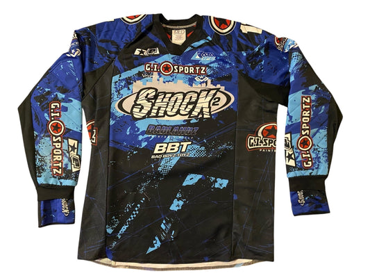 Used SHOCK Paintball Jersey- size MEDIUM Cody LaPapa Paintball Gun from CPXBrosPaintball Buy/Sell/Trade Paintball Markers, New Paintball Guns, Paintball Hoppers, Paintball Masks, and Hormesis Headbands