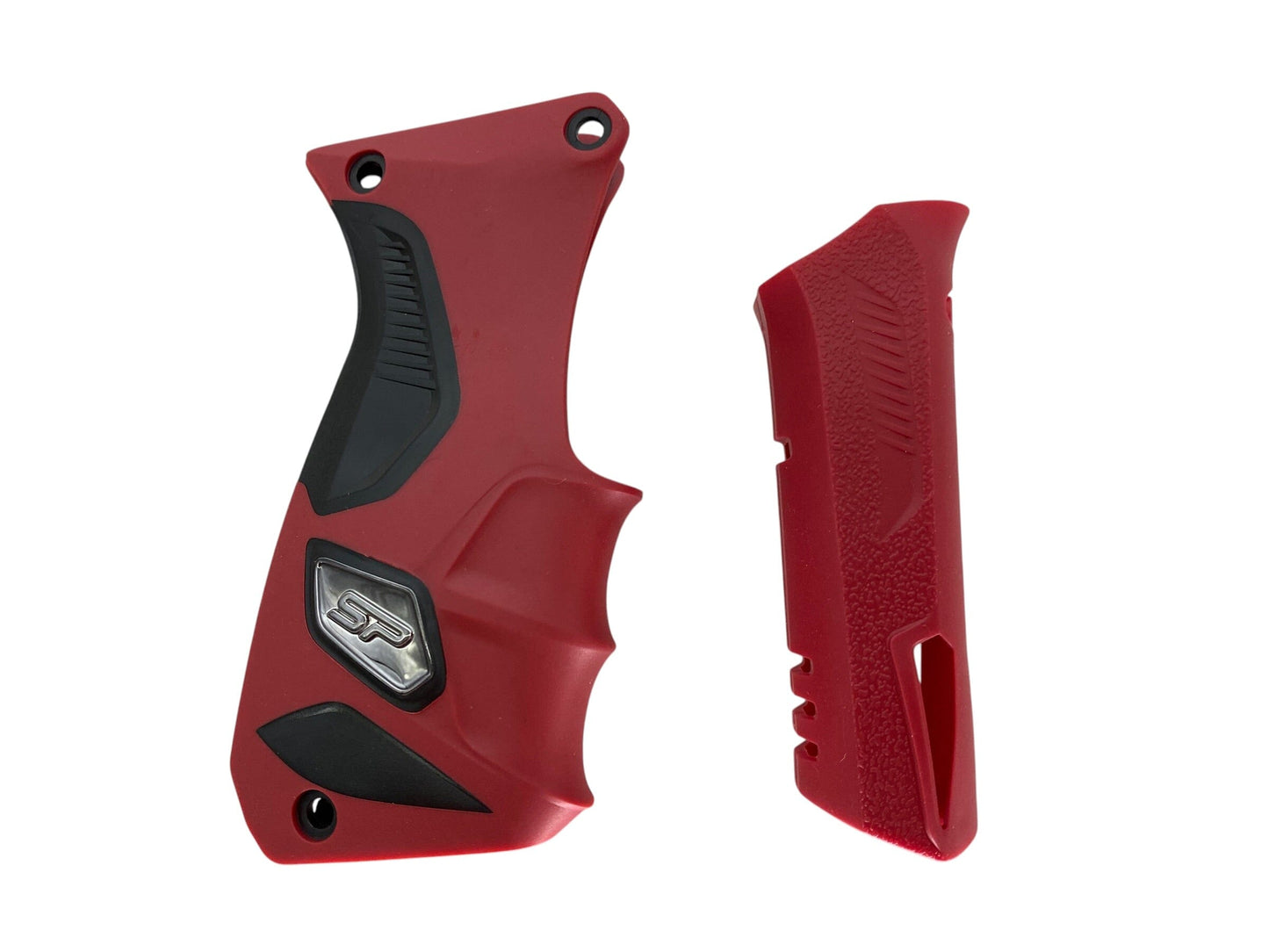 Used Shocker AMP Grip Kit Red Paintball Gun from CPXBrosPaintball Buy/Sell/Trade Paintball Markers, New Paintball Guns, Paintball Hoppers, Paintball Masks, and Hormesis Headbands