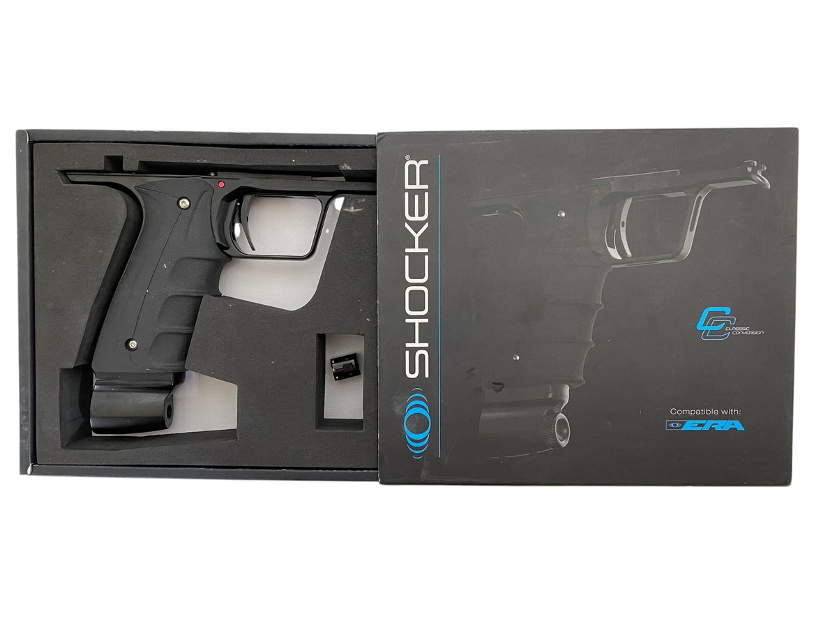 Used Shocker Era Mech Frame Paintball Gun from CPXBrosPaintball Buy/Sell/Trade Paintball Markers, New Paintball Guns, Paintball Hoppers, Paintball Masks, and Hormesis Headbands