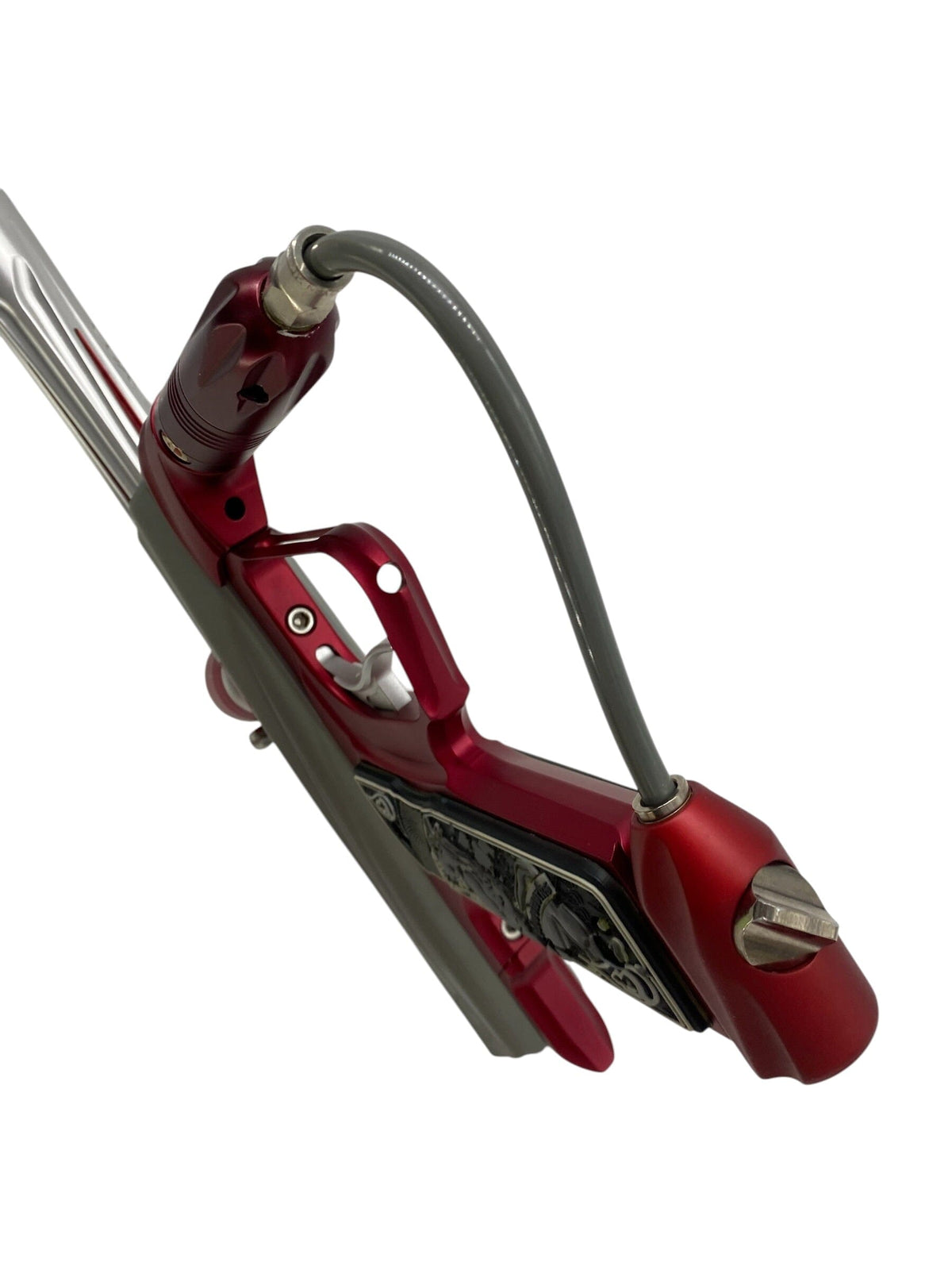 Used Shocker Nxt Paintball Gun Grey/Red Paintball Gun from CPXBrosPaintball Buy/Sell/Trade Paintball Markers, New Paintball Guns, Paintball Hoppers, Paintball Masks, and Hormesis Headbands