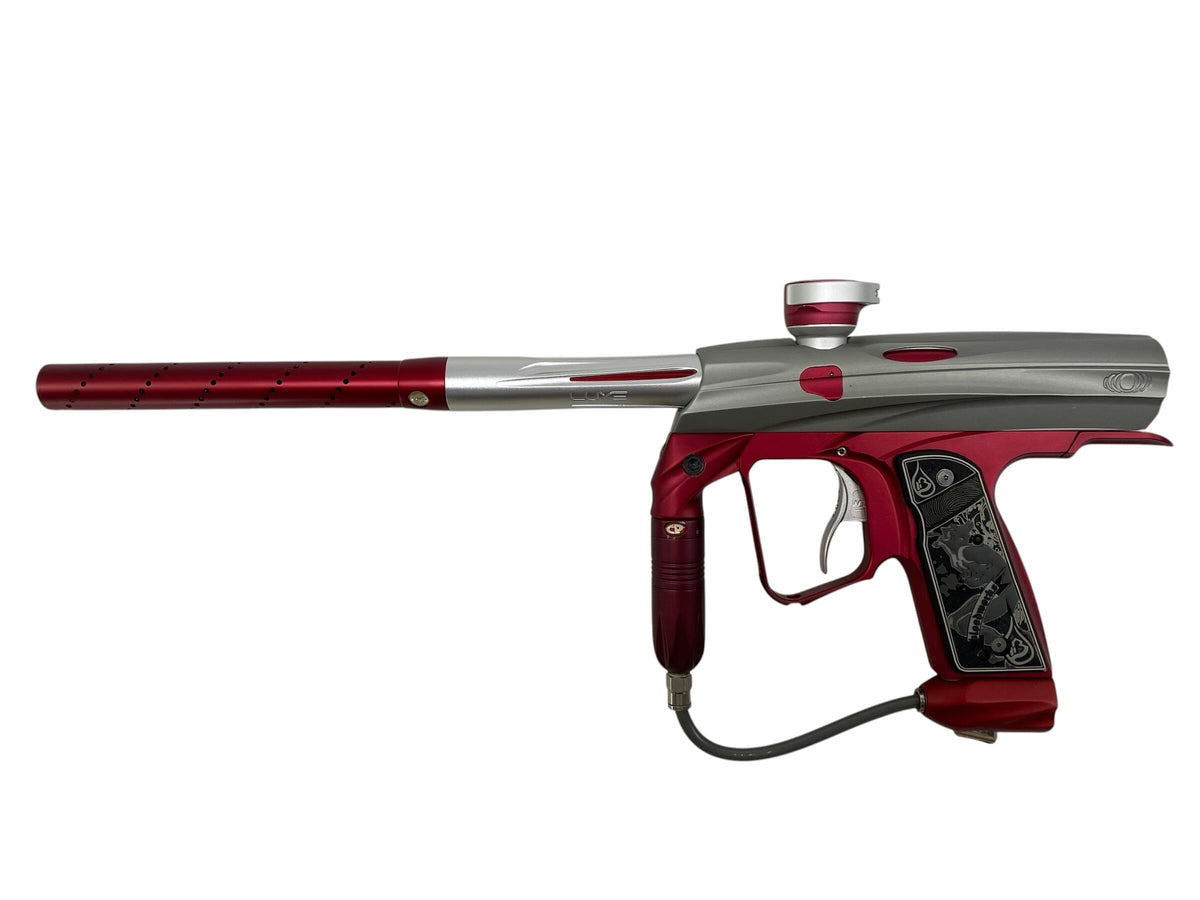 Used Shocker Nxt Paintball Gun Grey/Red Paintball Gun from CPXBrosPaintball Buy/Sell/Trade Paintball Markers, New Paintball Guns, Paintball Hoppers, Paintball Masks, and Hormesis Headbands