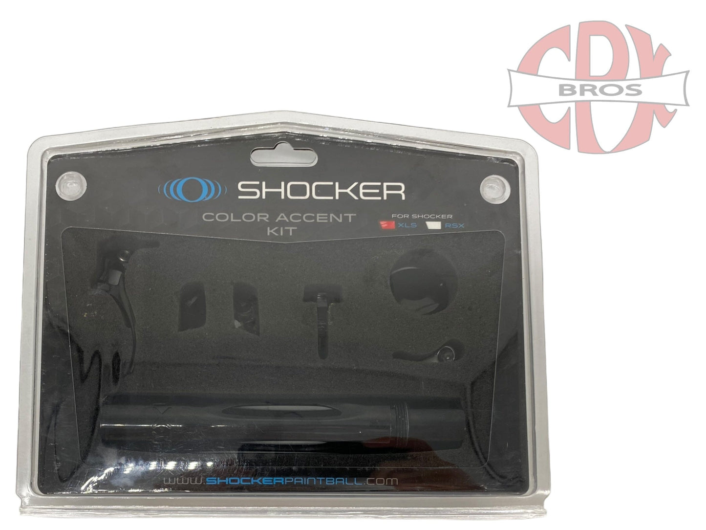 Used Shocker XLS Accent Kit-Black Paintball Gun from CPXBrosPaintball Buy/Sell/Trade Paintball Markers, New Paintball Guns, Paintball Hoppers, Paintball Masks, and Hormesis Headbands