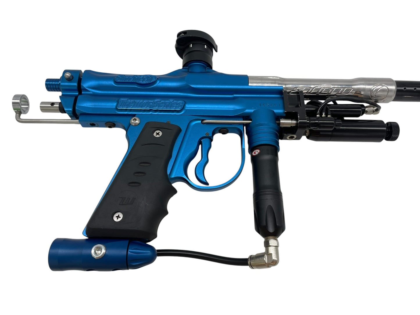 Used Shocktech Autococker "Tremor Series" Paintball Gun Paintball Gun from CPXBrosPaintball Buy/Sell/Trade Paintball Markers, New Paintball Guns, Paintball Hoppers, Paintball Masks, and Hormesis Headbands